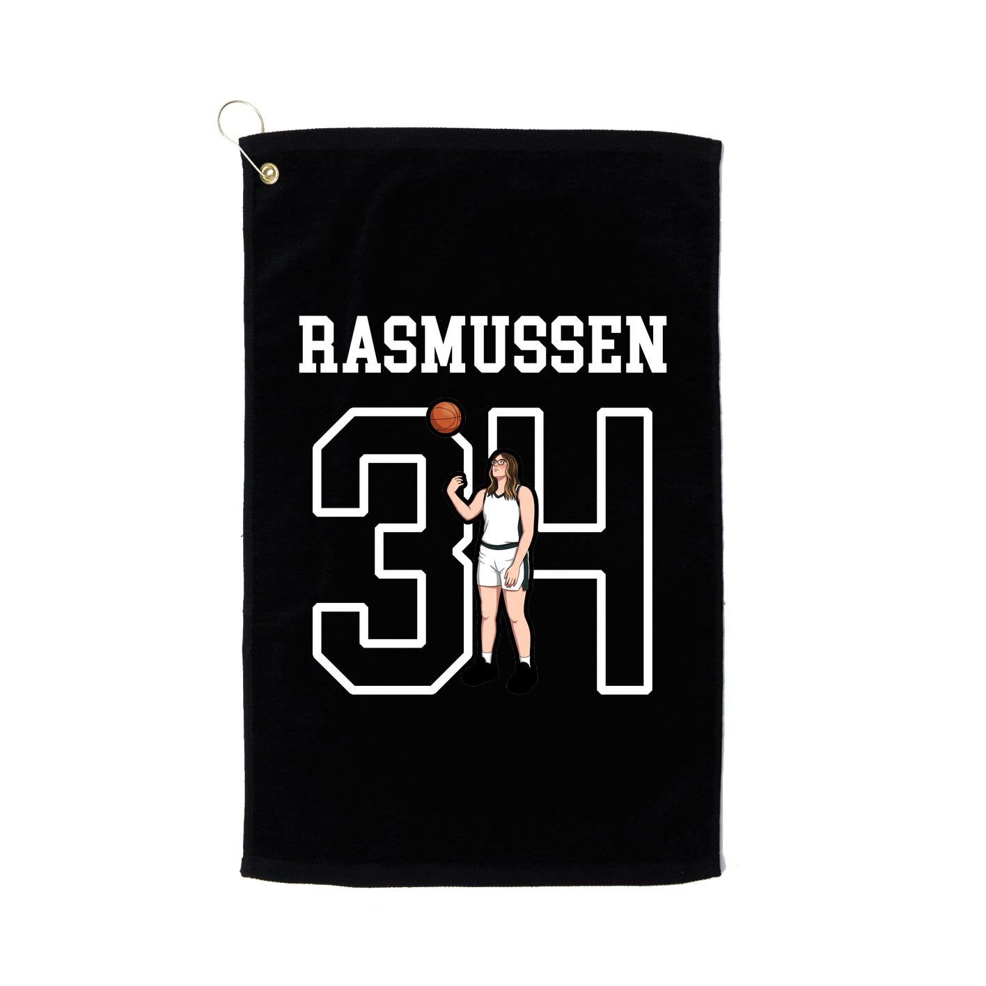 Golf Towel — Shirsey in Black