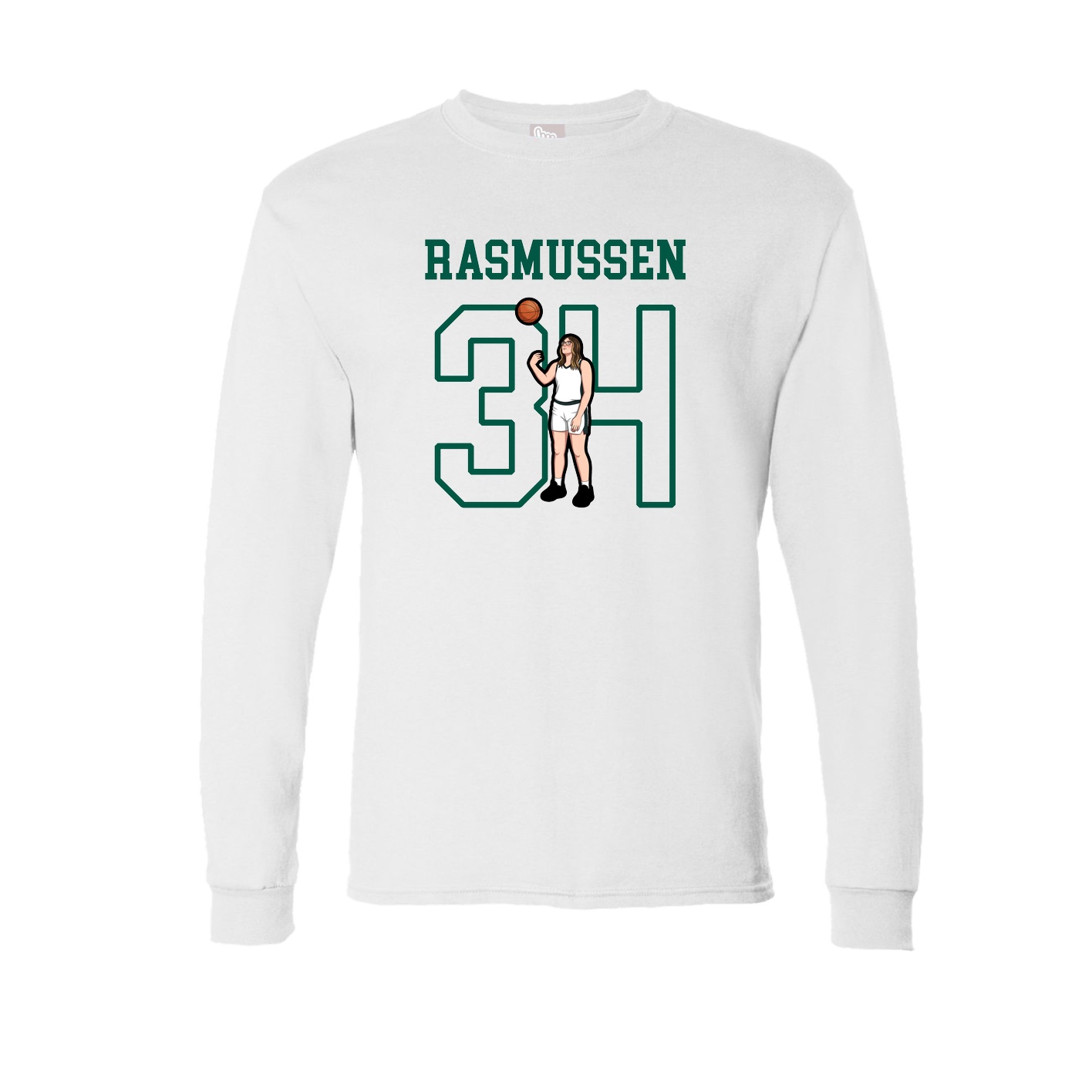 Long Sleeve Tee — Shirsey in White