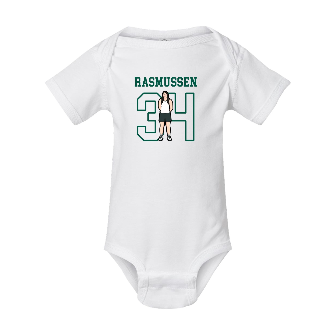 Baby Onesie — Shirsey in White