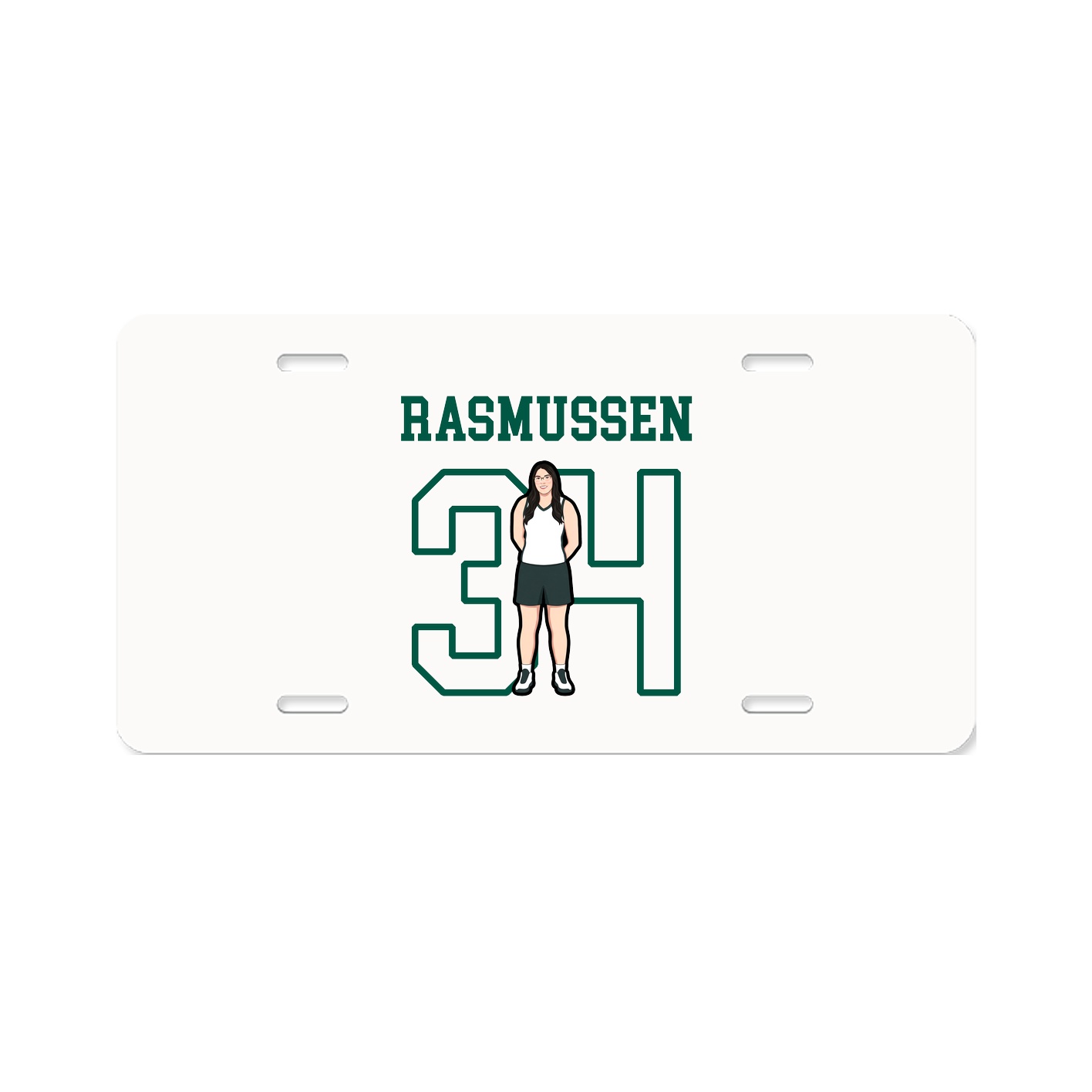 License Plate — Shirsey in Classic