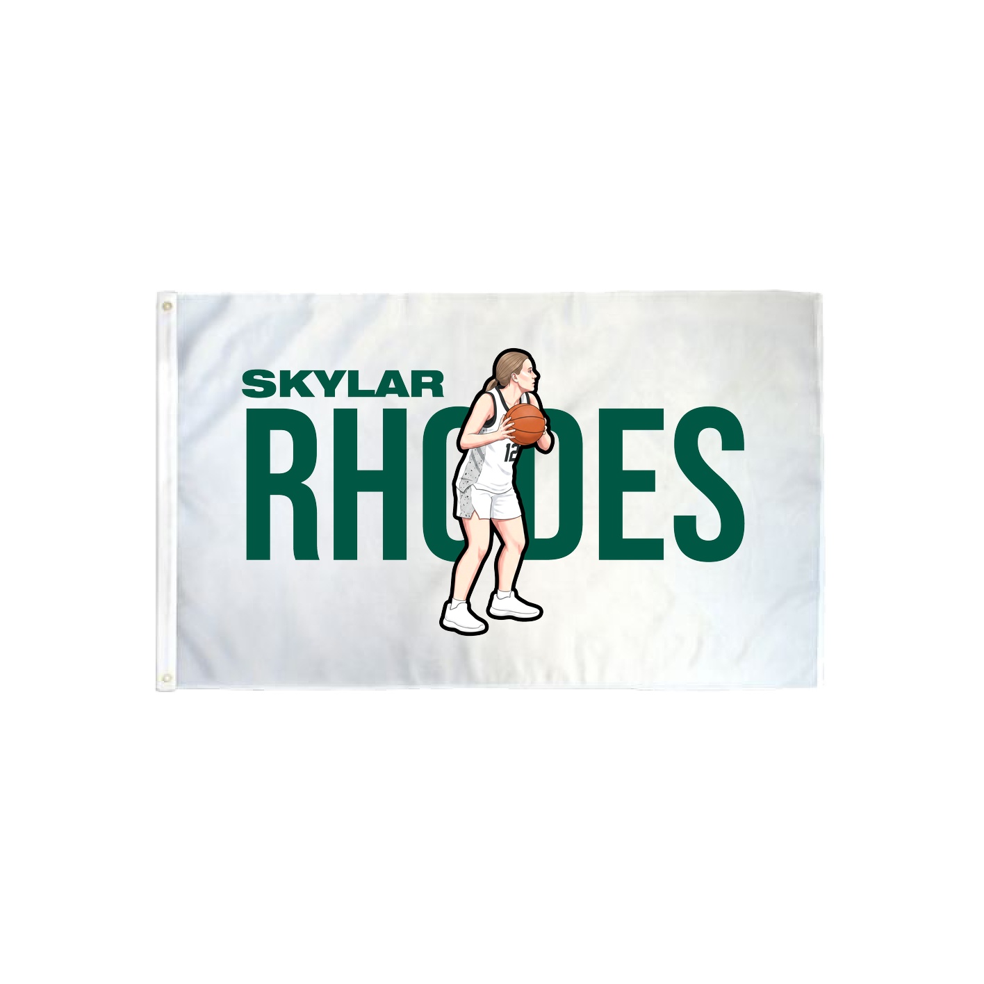 3x5 Flag — Player Name in Classic