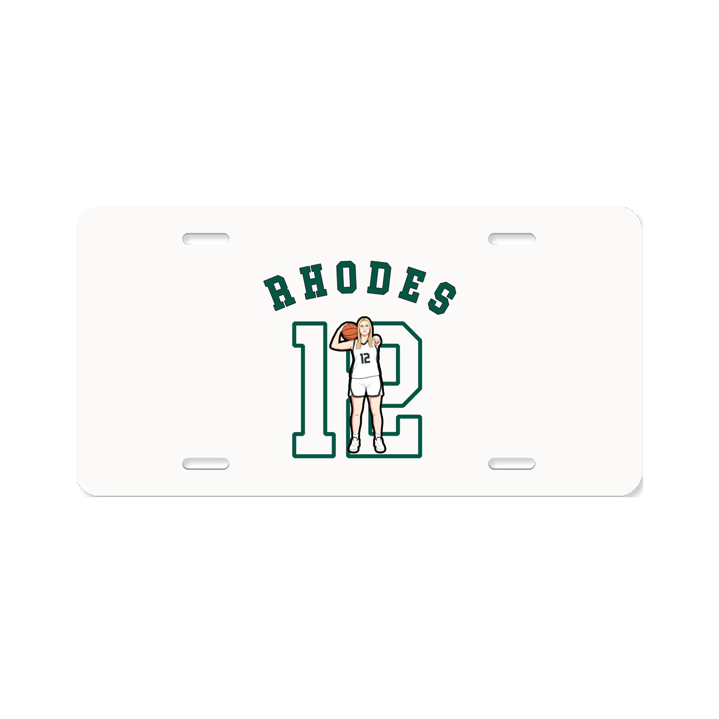 License Plate — Shirsey Arch in Classic