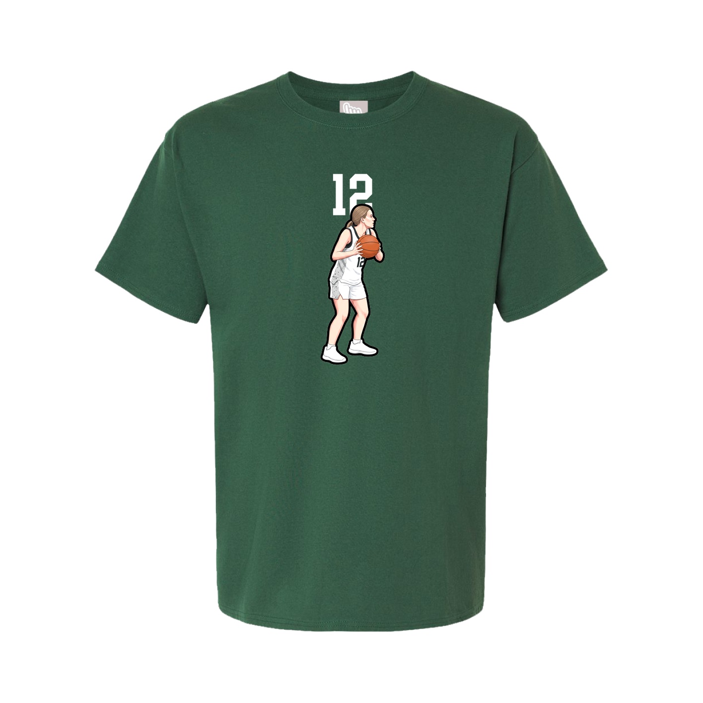 Tee — Number Top in Green