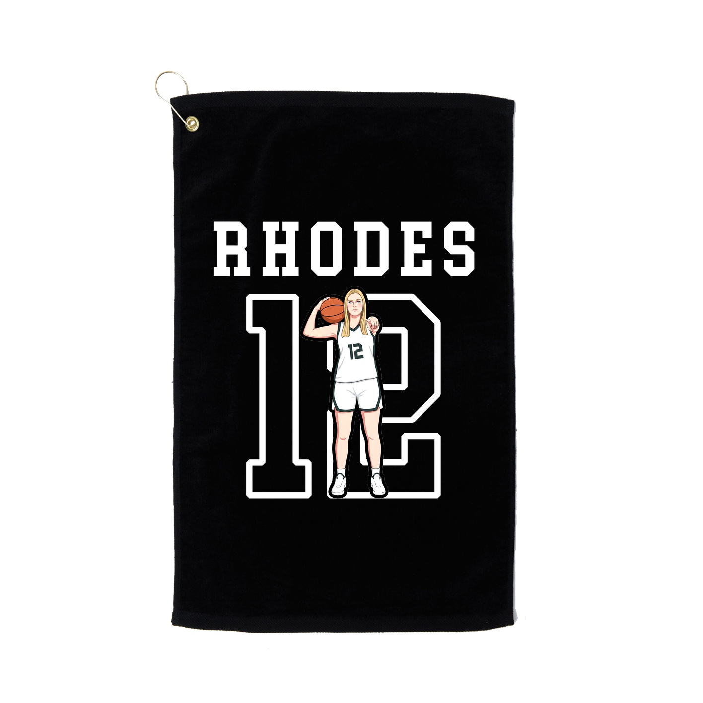 Golf Towel — Shirsey in Black