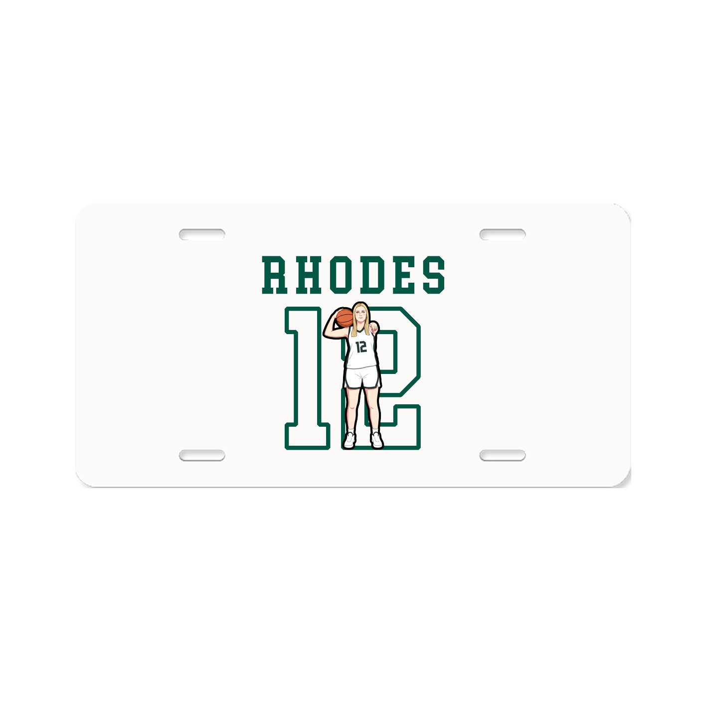 License Plate — Shirsey in Classic
