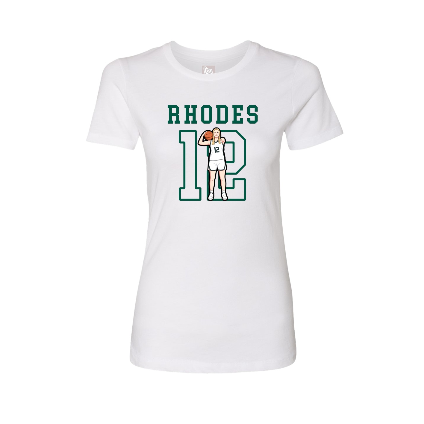 Fitted Women's Tee — Shirsey in White
