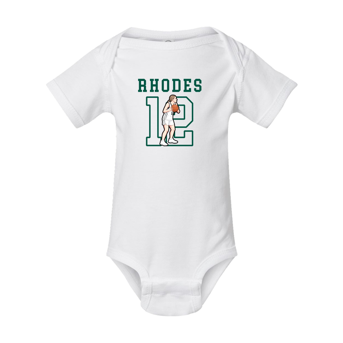 Baby Onesie — Shirsey in White