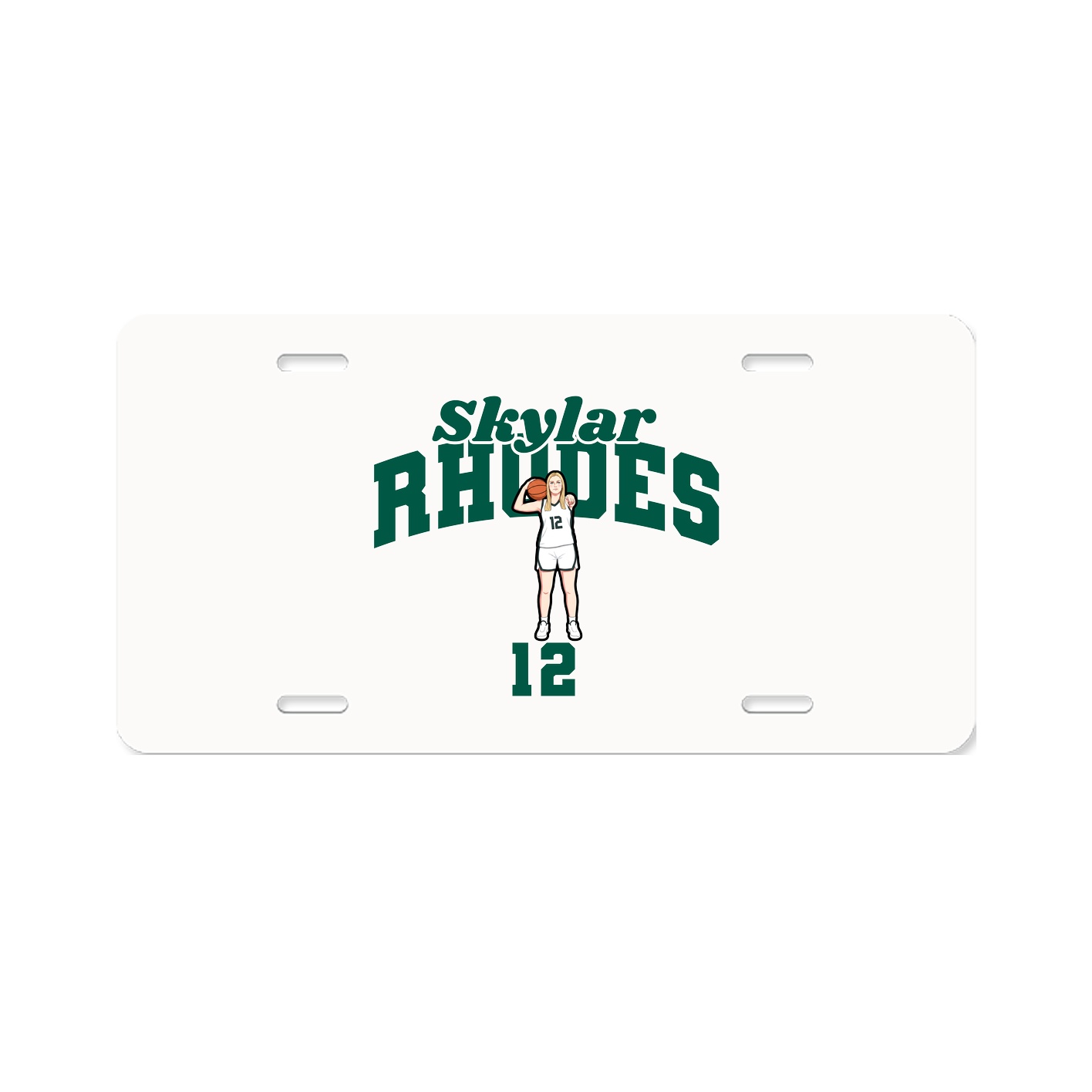 License Plate — Signature Arch in Classic