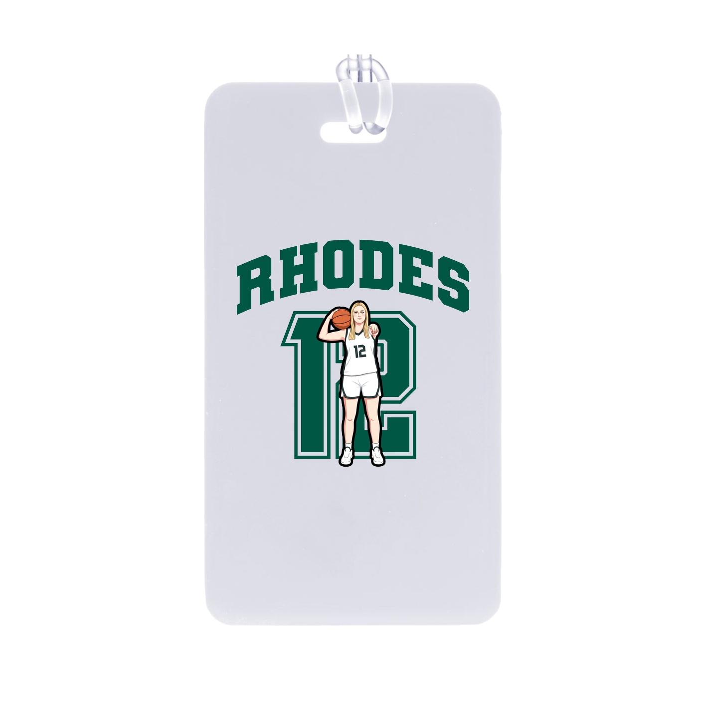 Bag Tag — Number in Classic