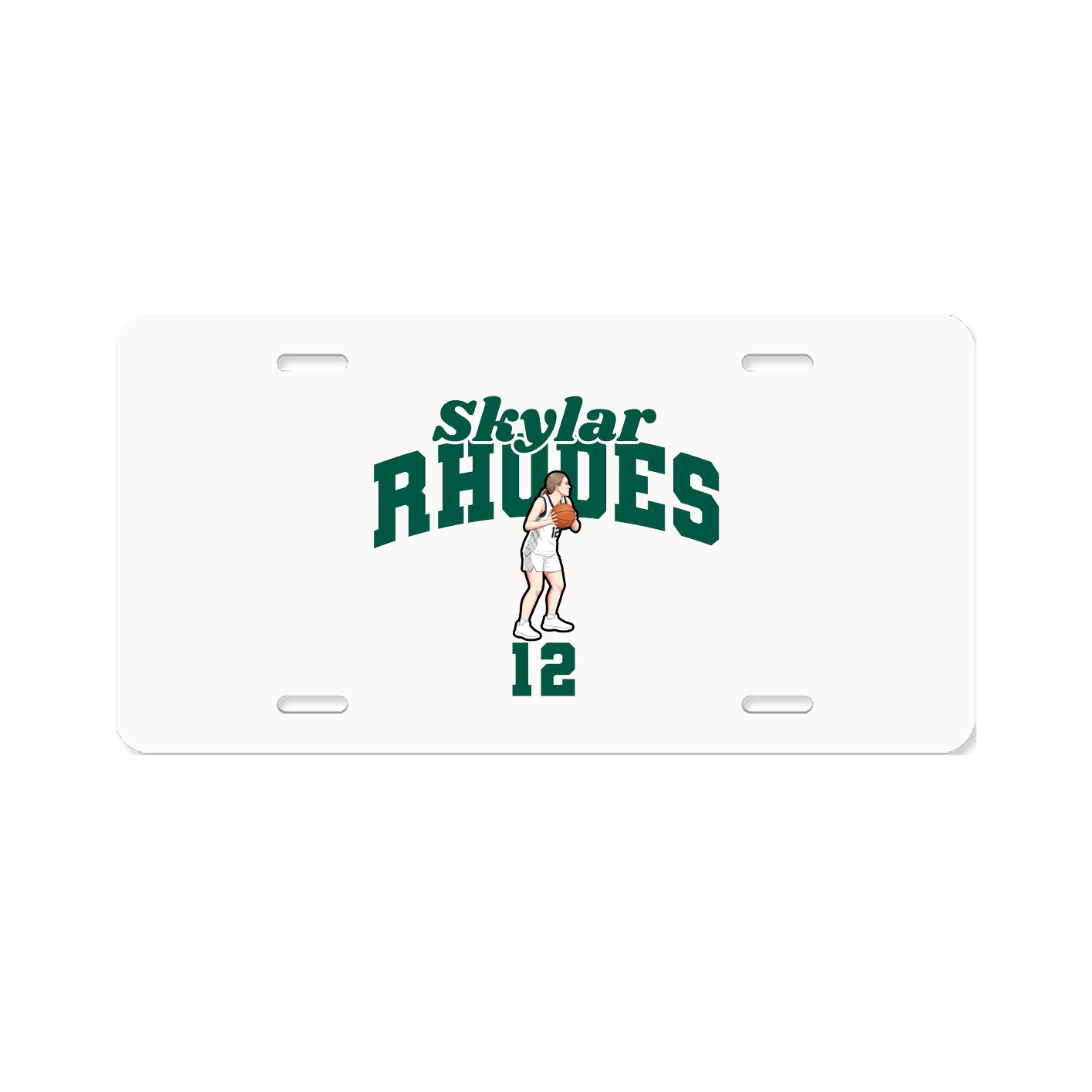License Plate — Signature Arch in Classic
