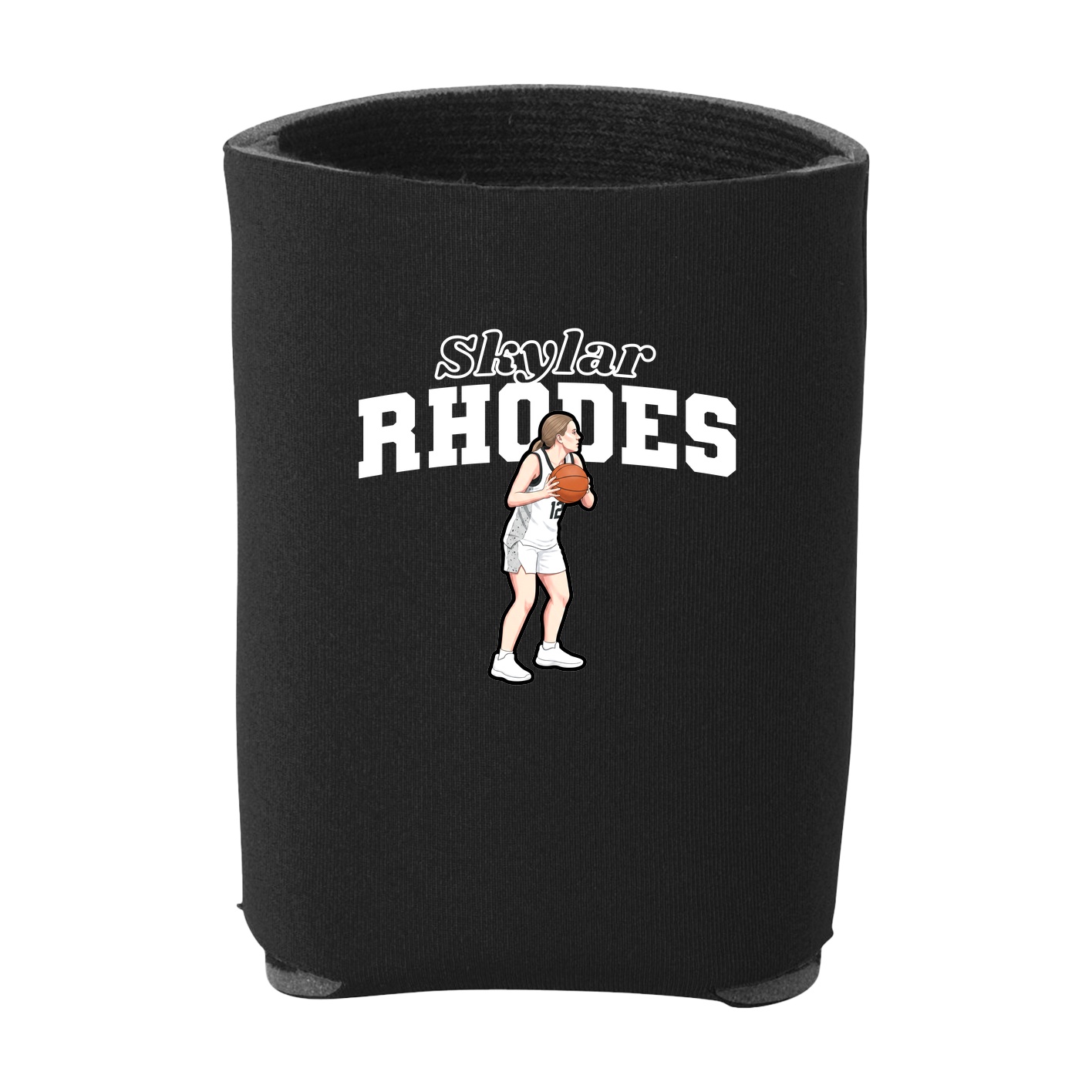 Can Holder — Name Arch in Black