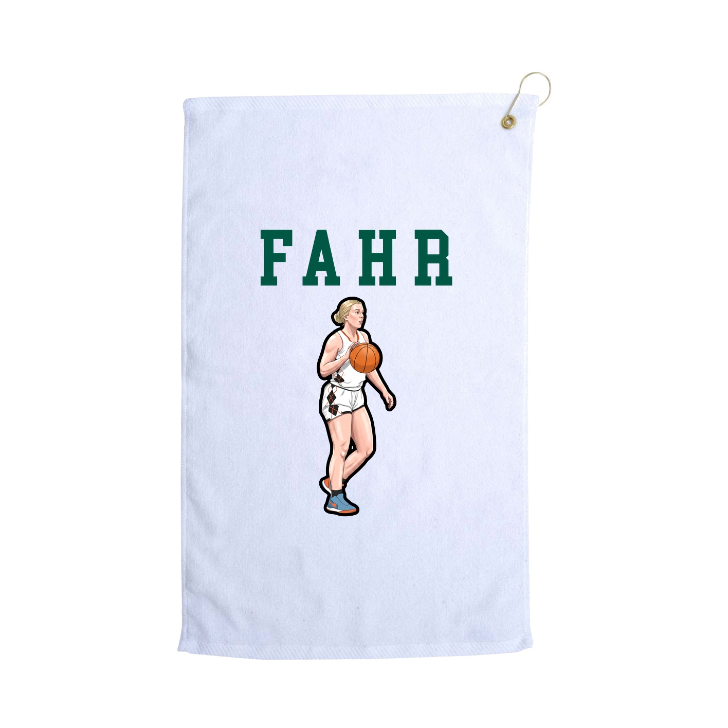 Golf Towel — Shirsey in White