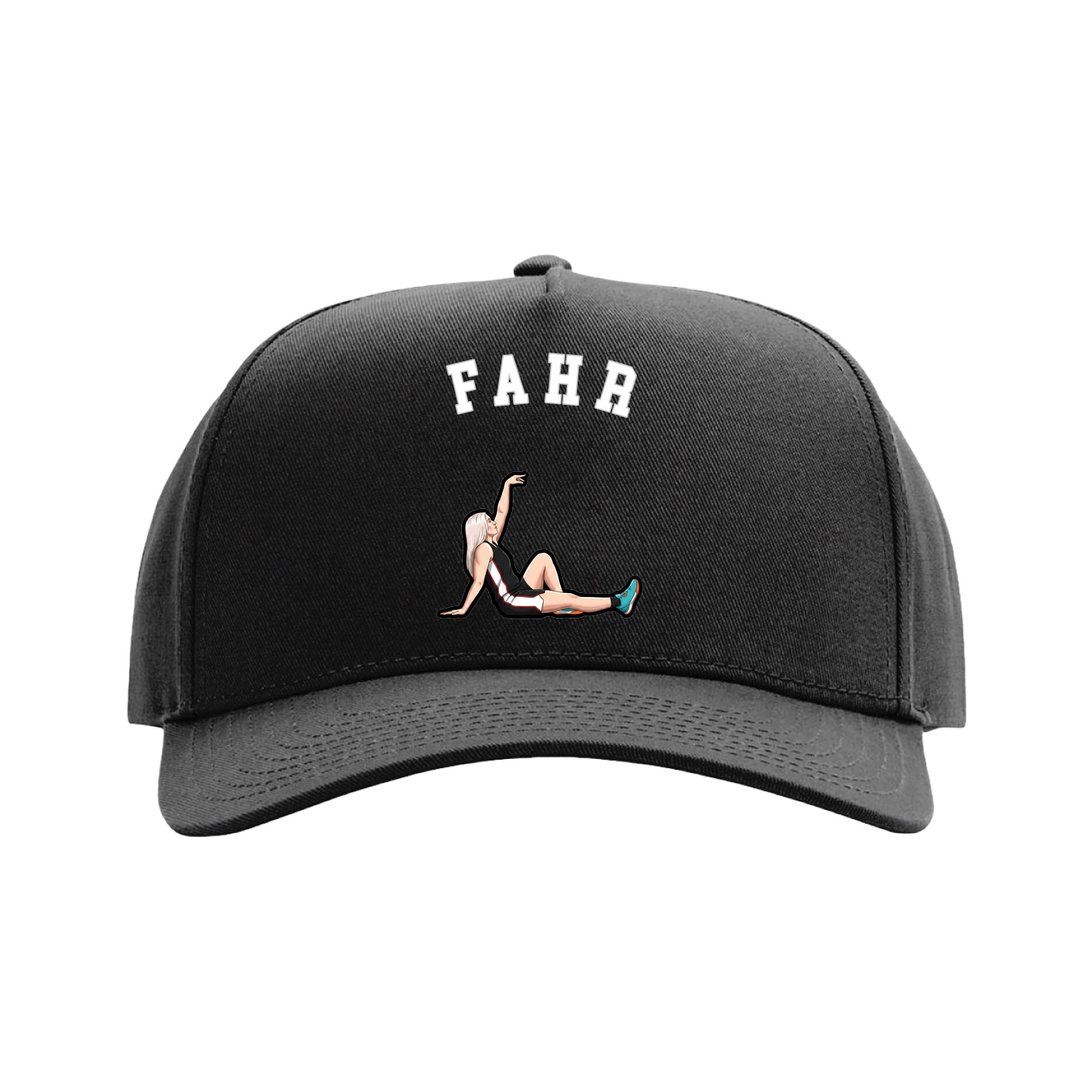 Full Fabric Five-Panel Champ Cap