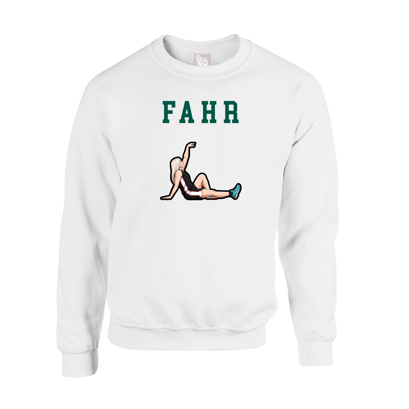 Fleece Crew — Shirsey in White