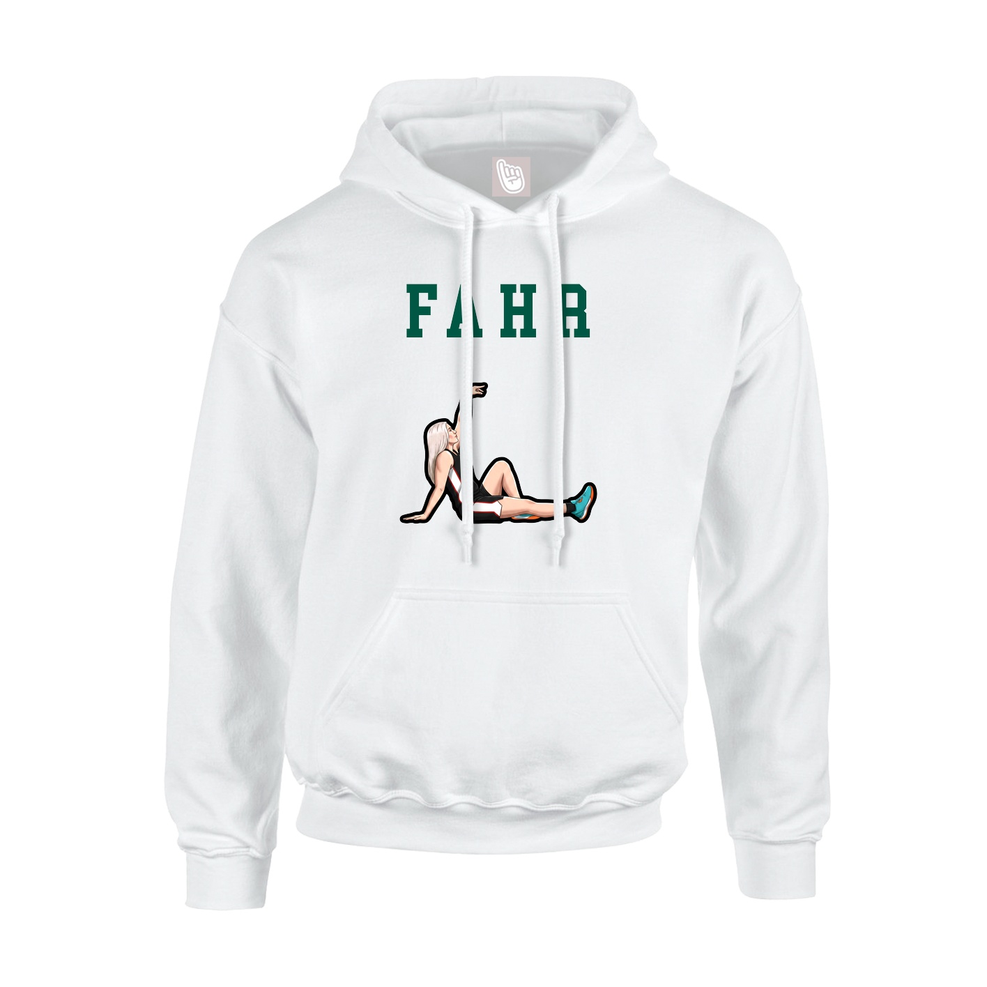 Youth Hoodie — Shirsey in White