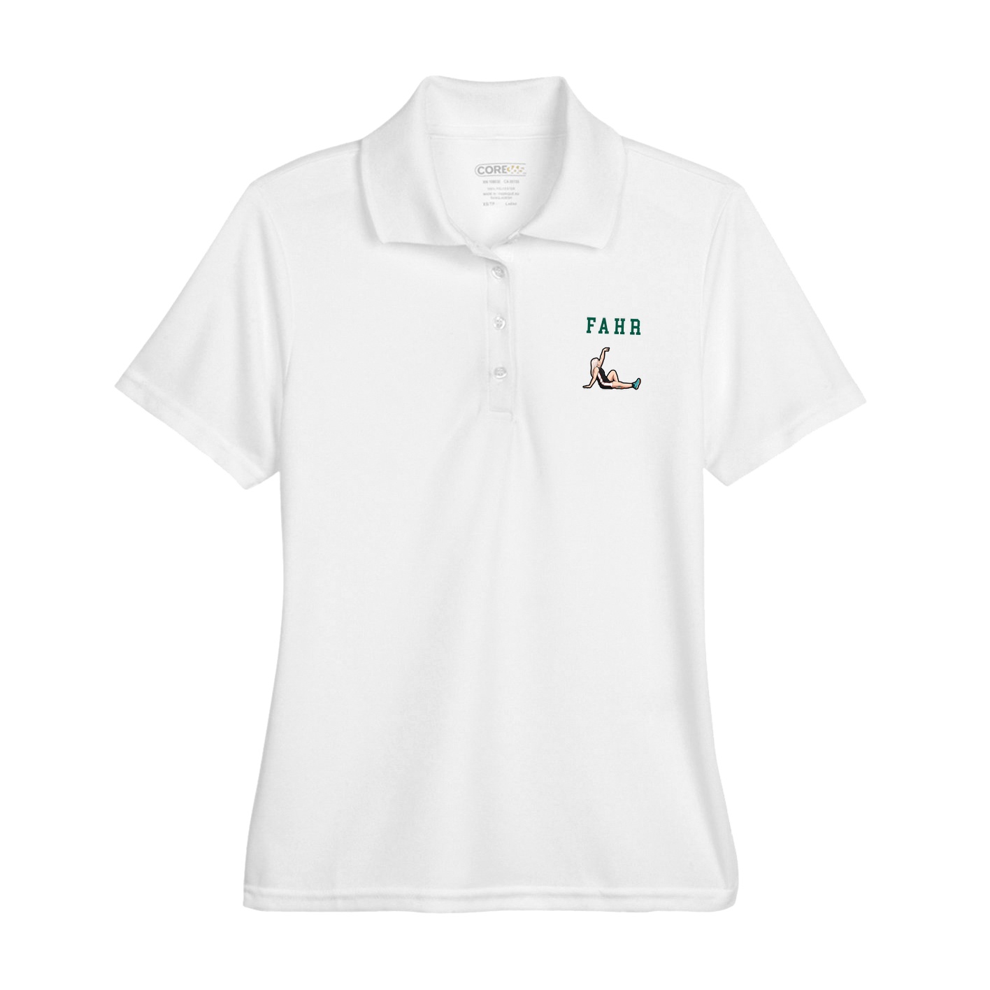 Womens Performance Polo — Shirsey in White