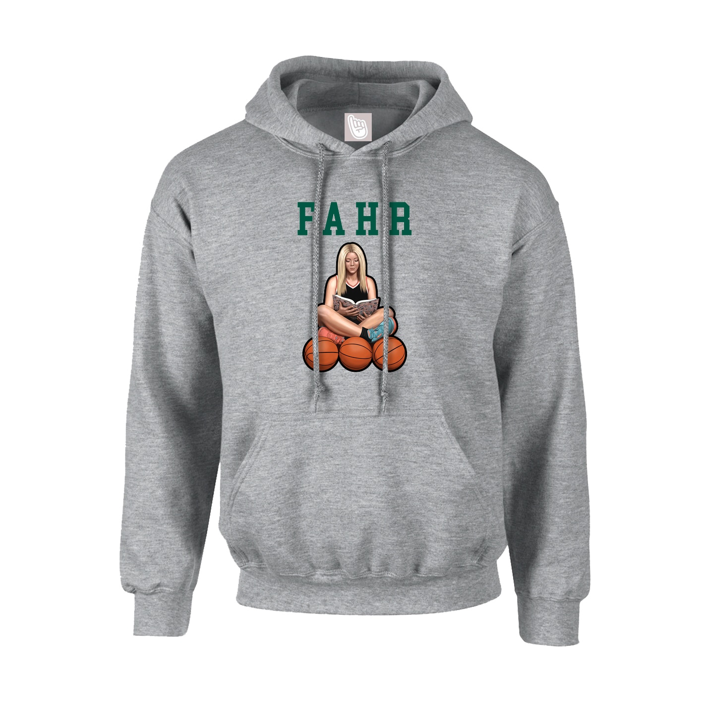 Hoodie — Shirsey in Grey
