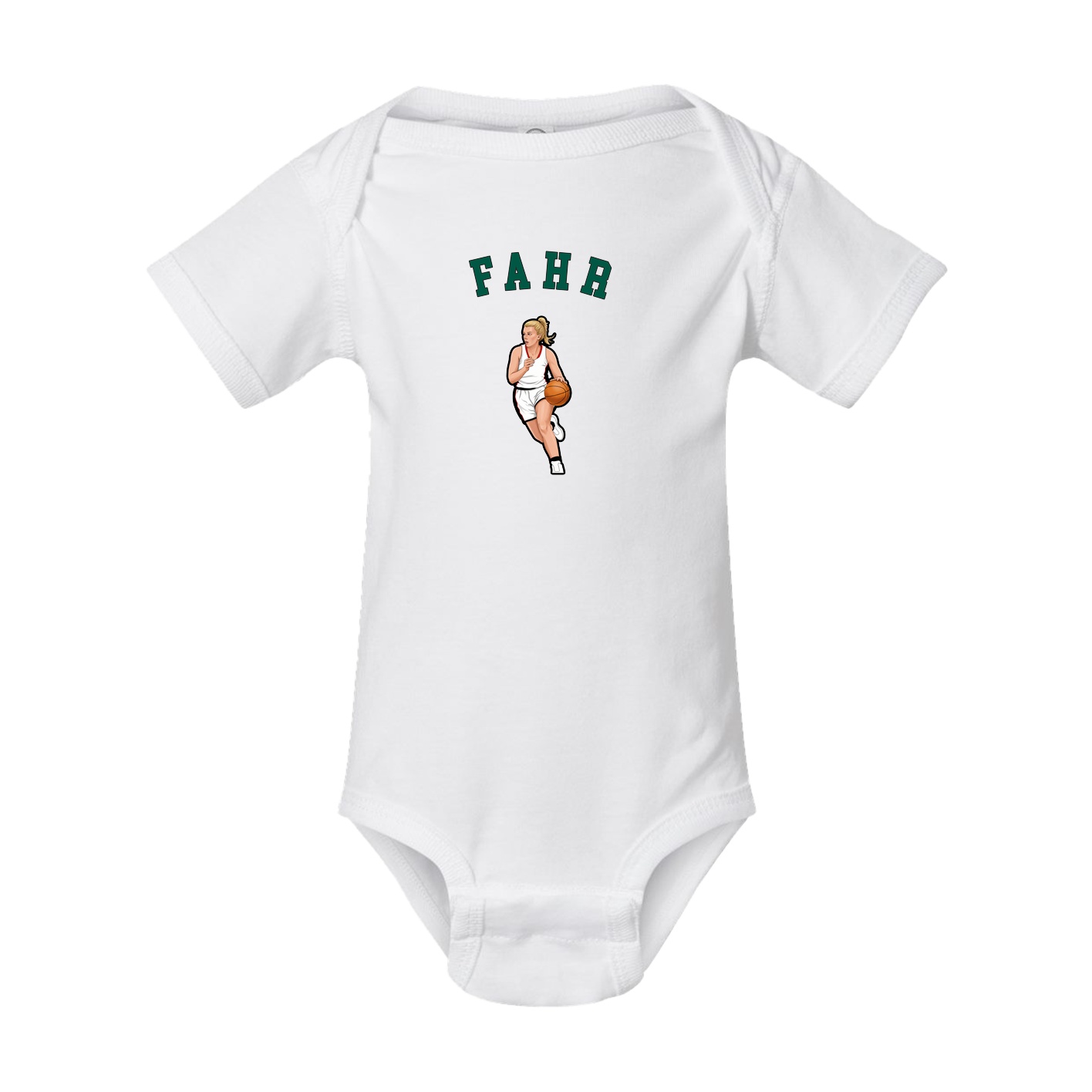 Baby Onesie — Shirsey Arch in White