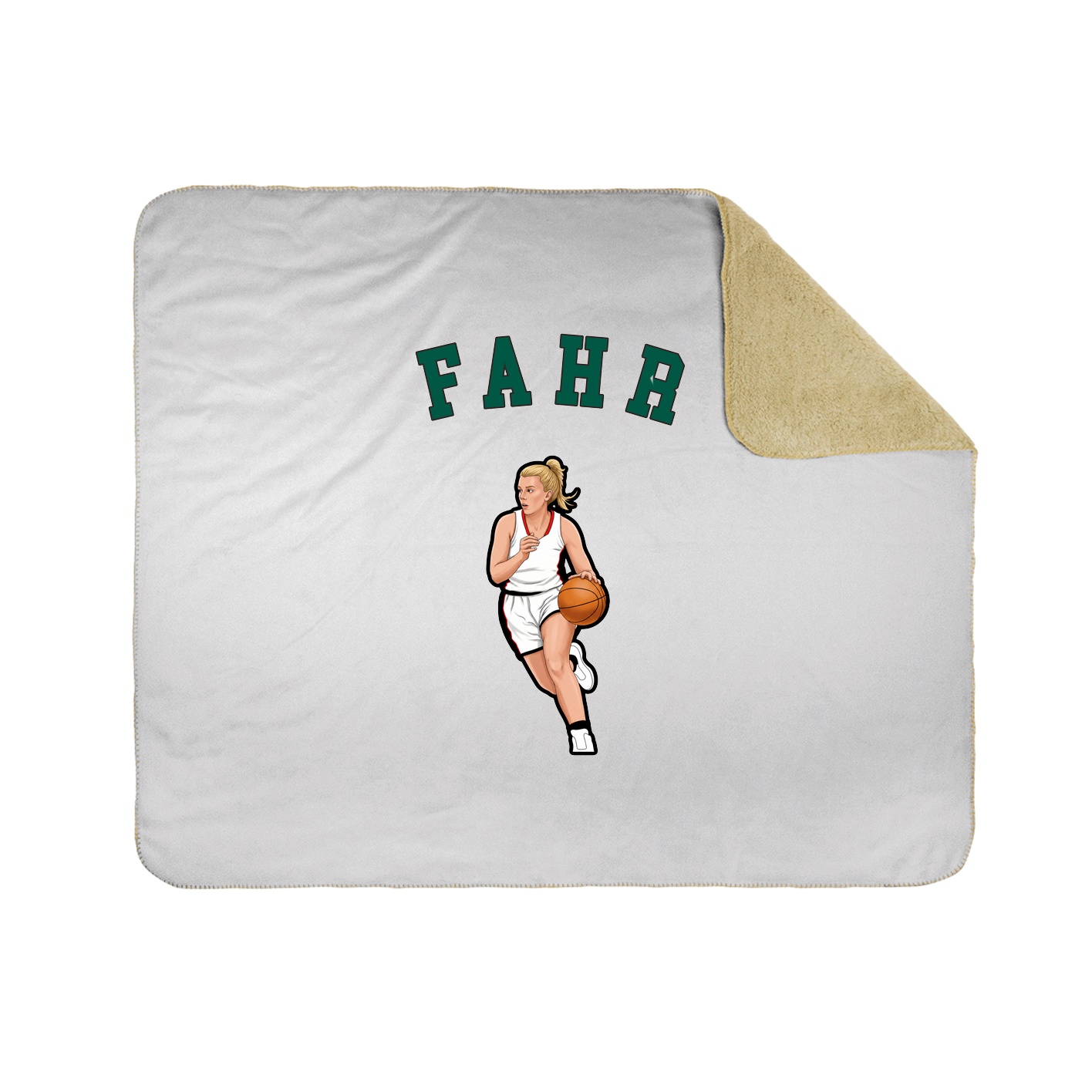Throw Blanket — Shirsey Arch in White