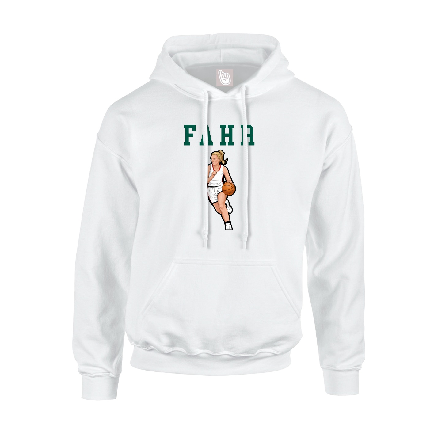 Youth Hoodie — Shirsey in White
