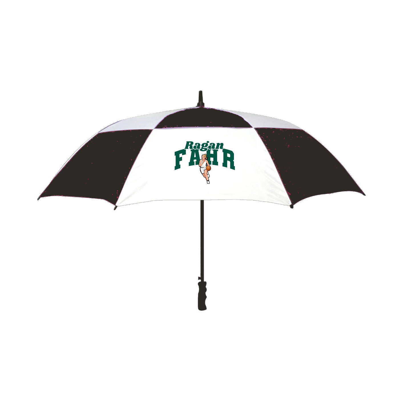 Golf Umbrella — Signature Arch in Black