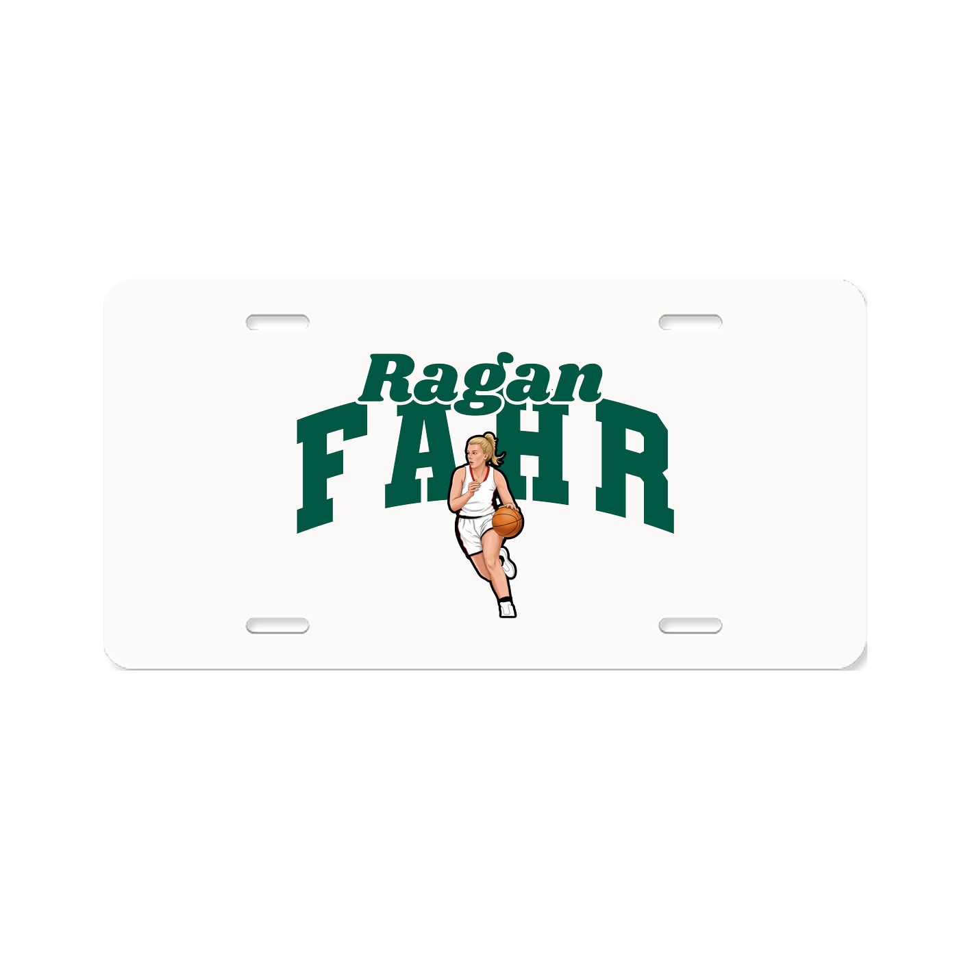 License Plate — Signature Arch in Classic