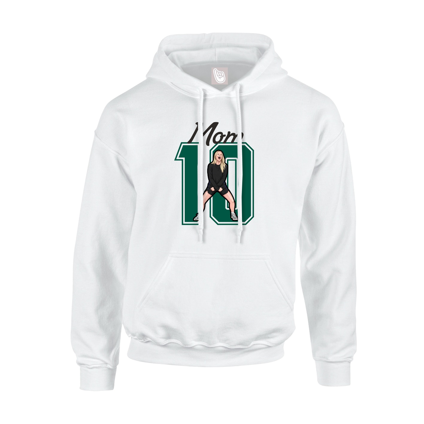 Youth Hoodie — Mothers Day Shirsey in White