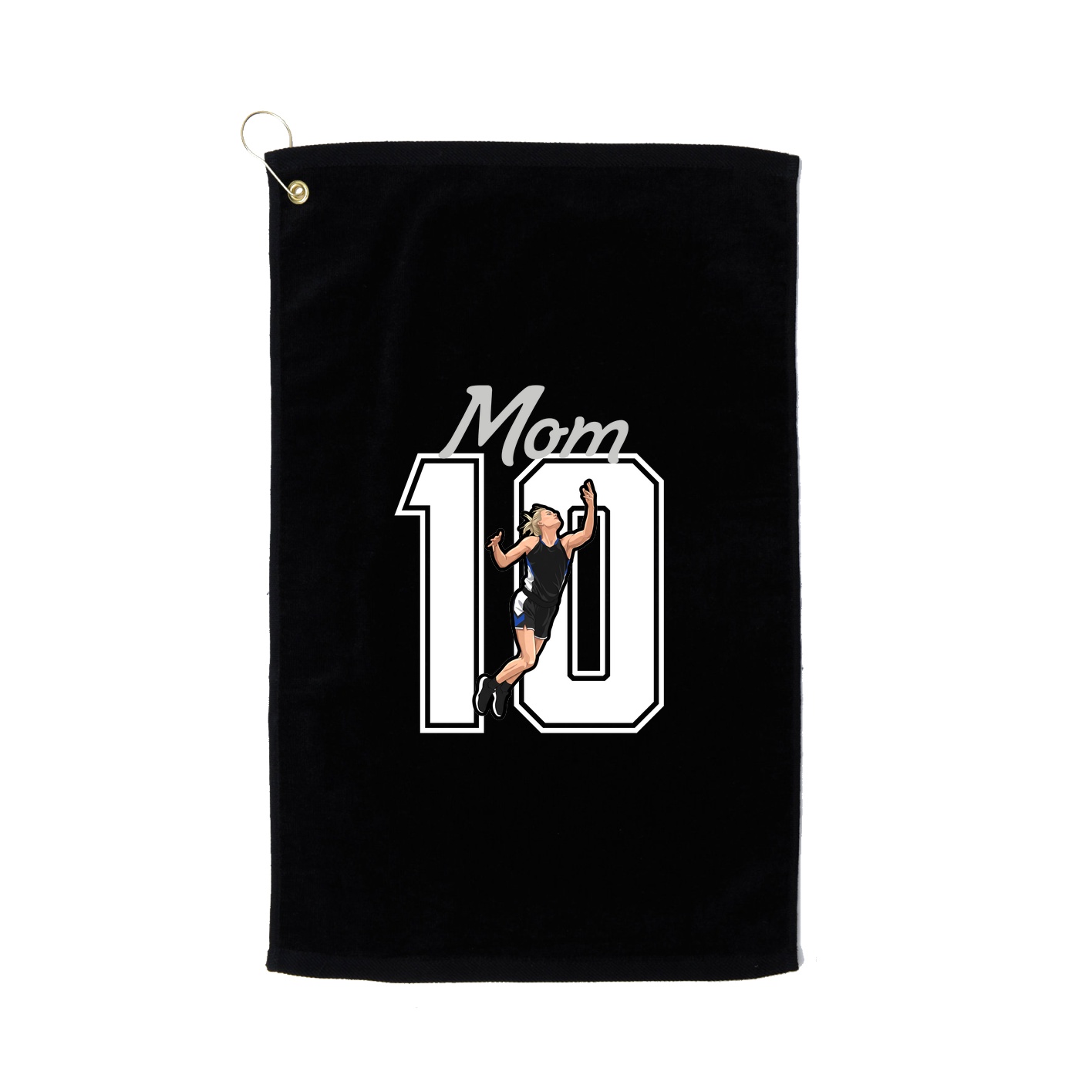 Golf Towel — Mothers Day Shirsey in Black