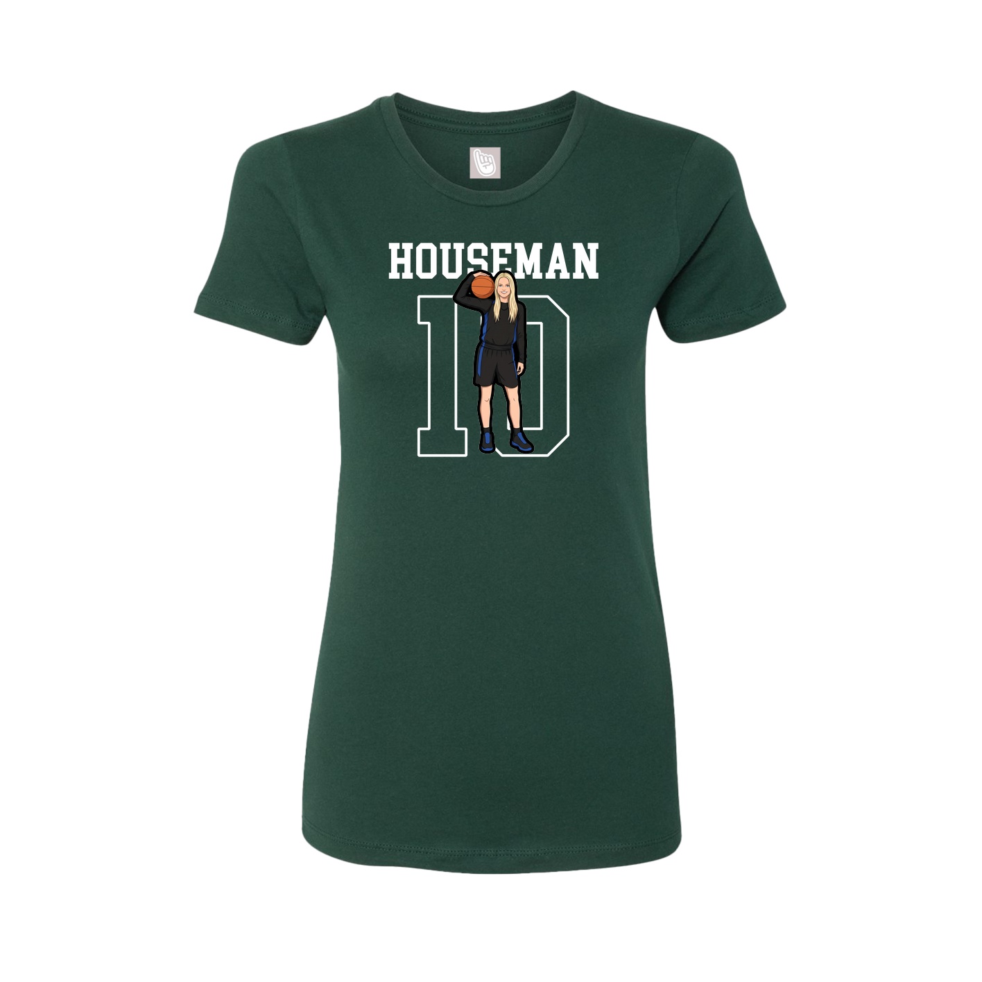 Fitted Women's Tee — Shirsey in Green