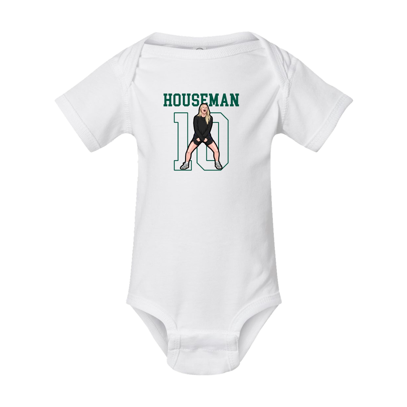 Baby Onesie — Shirsey in White