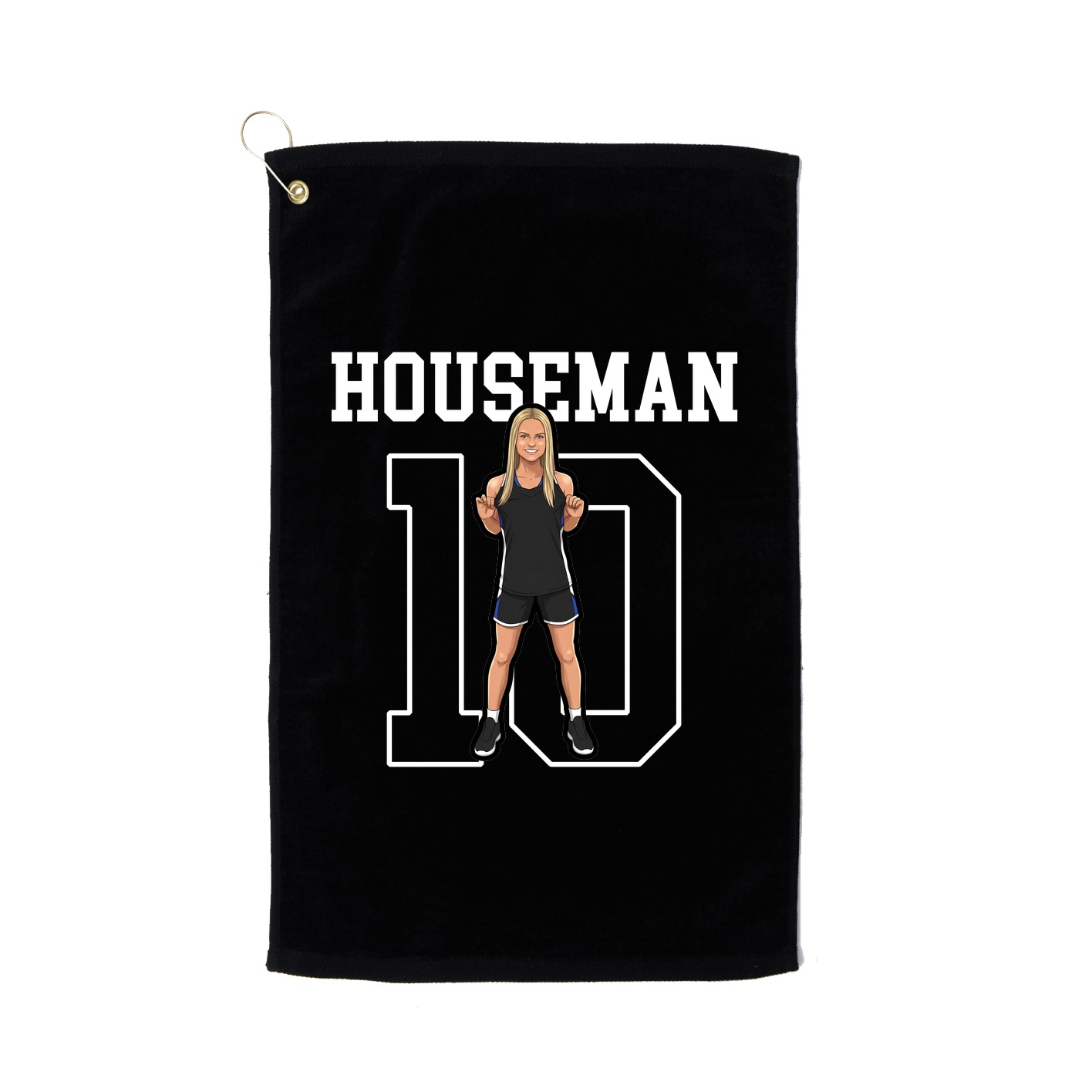 Golf Towel — Shirsey in Black