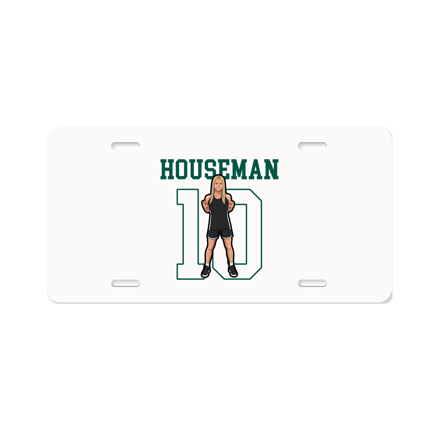 License Plate — Shirsey in Classic