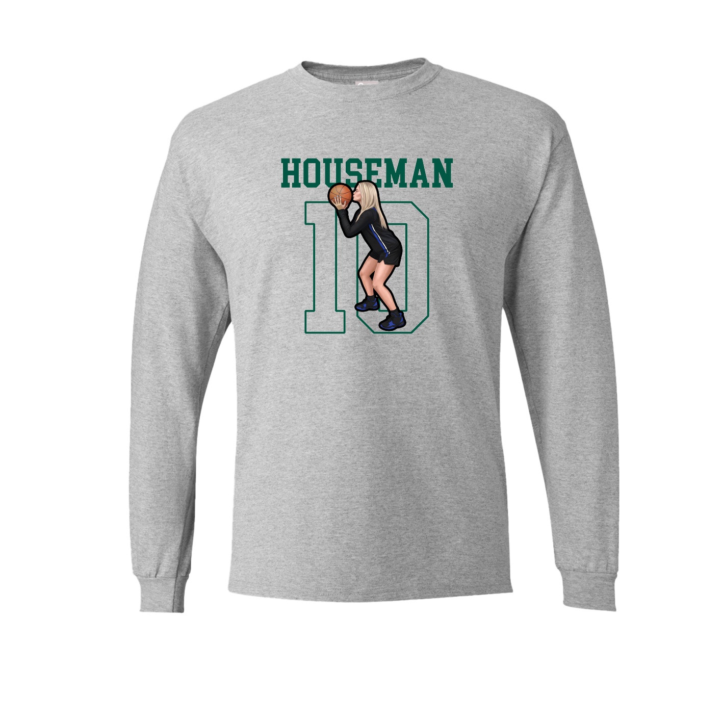 Long Sleeve Tee — Shirsey in Grey