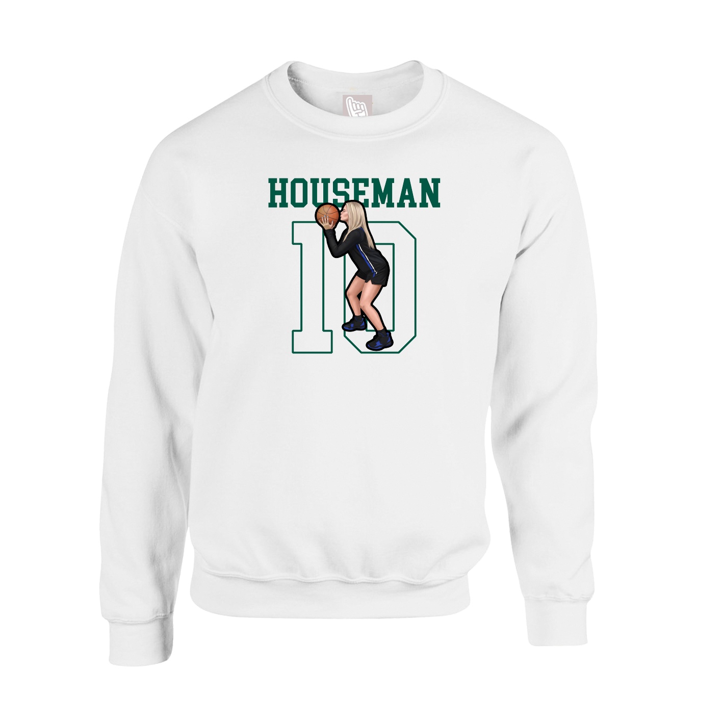 Fleece Crew — Shirsey in White