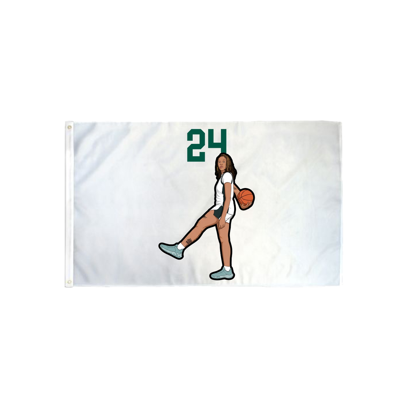 3x5 Flag — Number Top in Classic