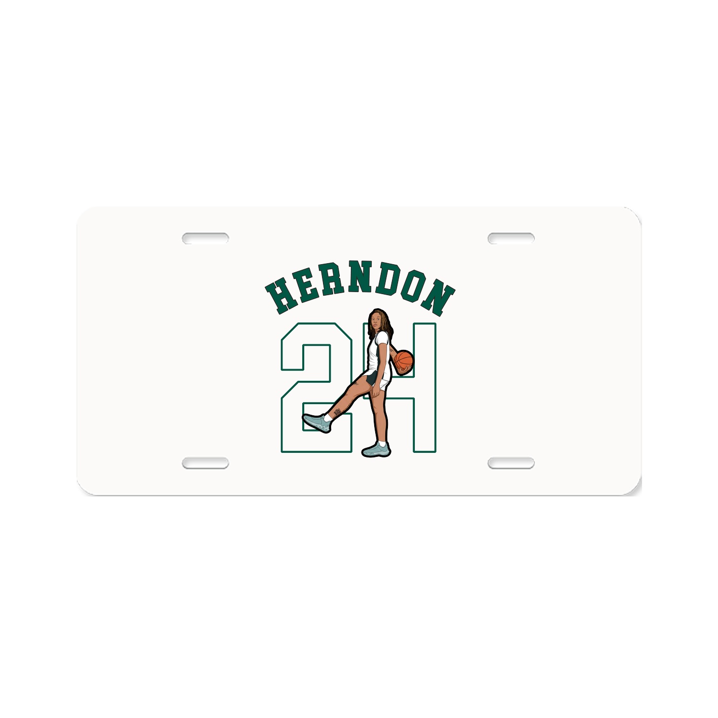 License Plate — Shirsey Arch in Classic