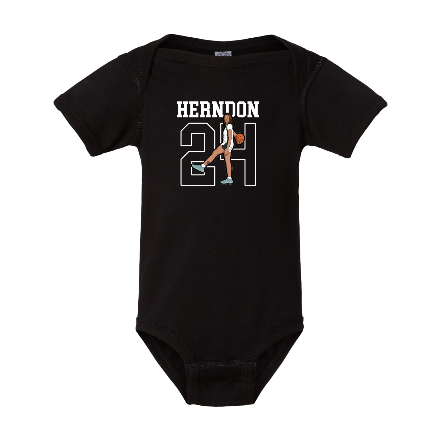 Baby Onesie — Shirsey in Black