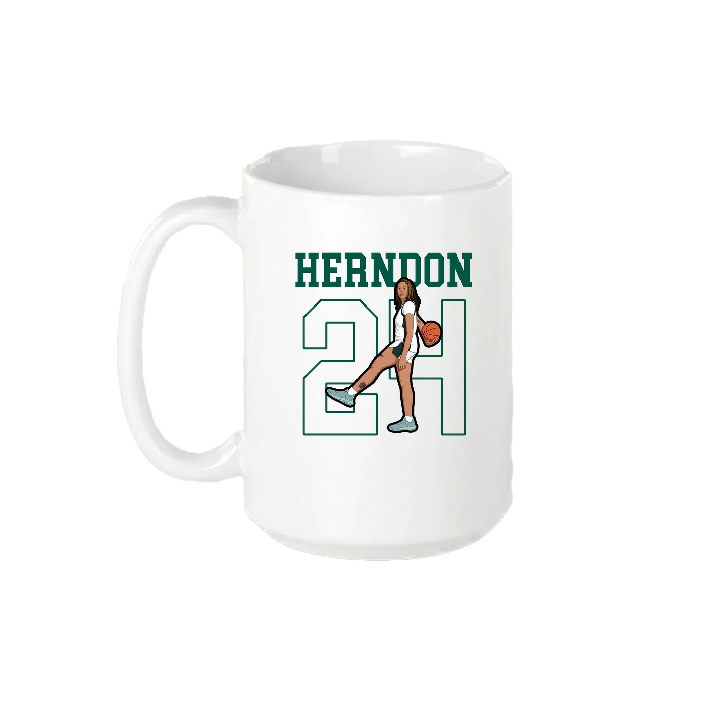 15oz Coffee Mug — Shirsey in White