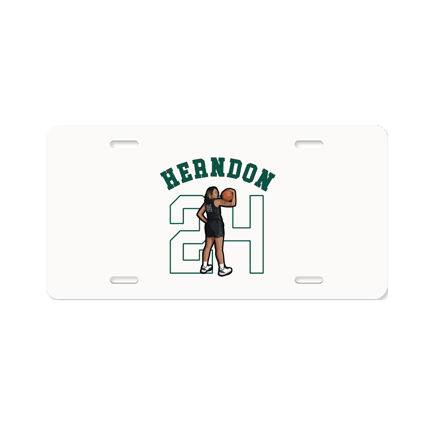 License Plate — Shirsey Arch in Classic