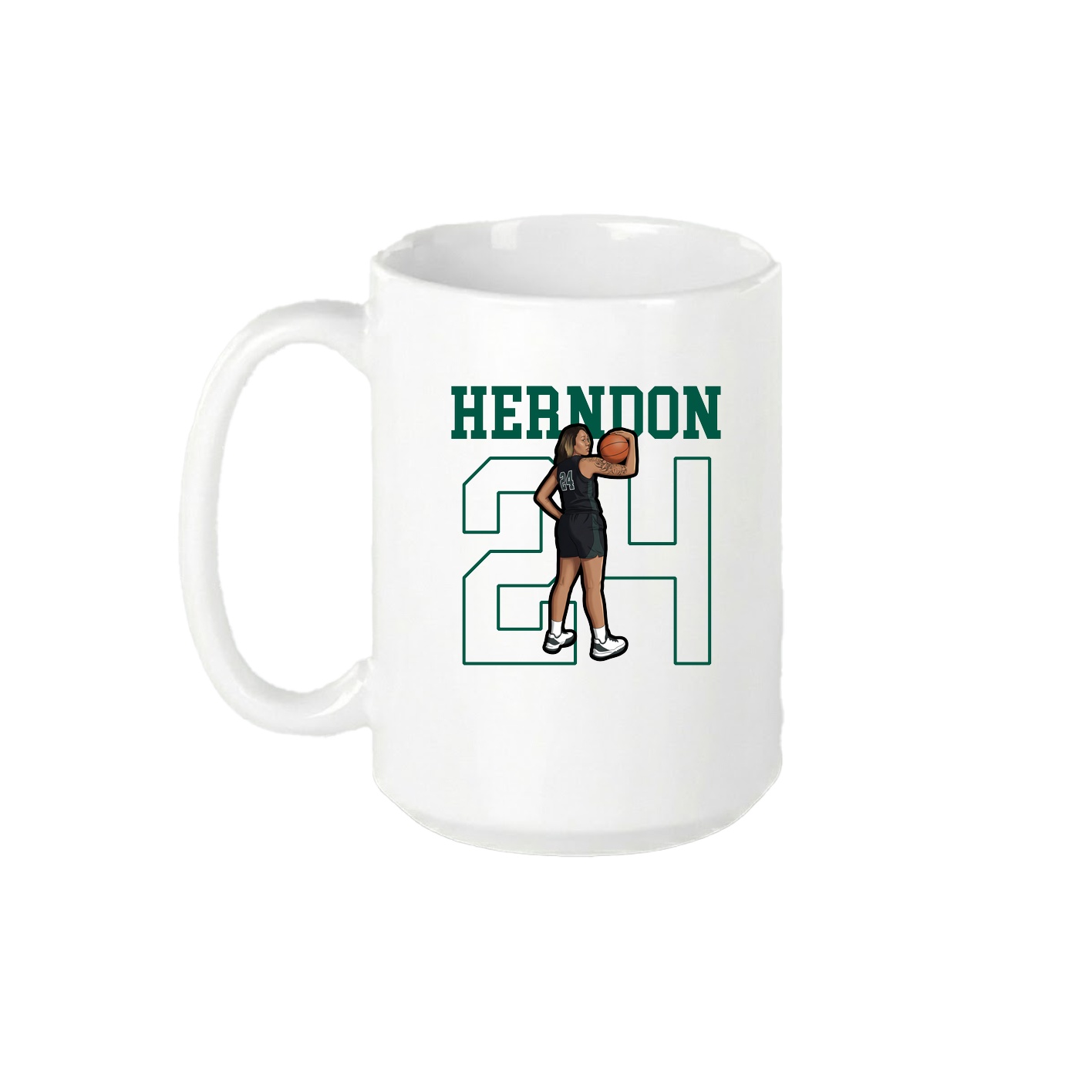15oz Coffee Mug — Shirsey in White