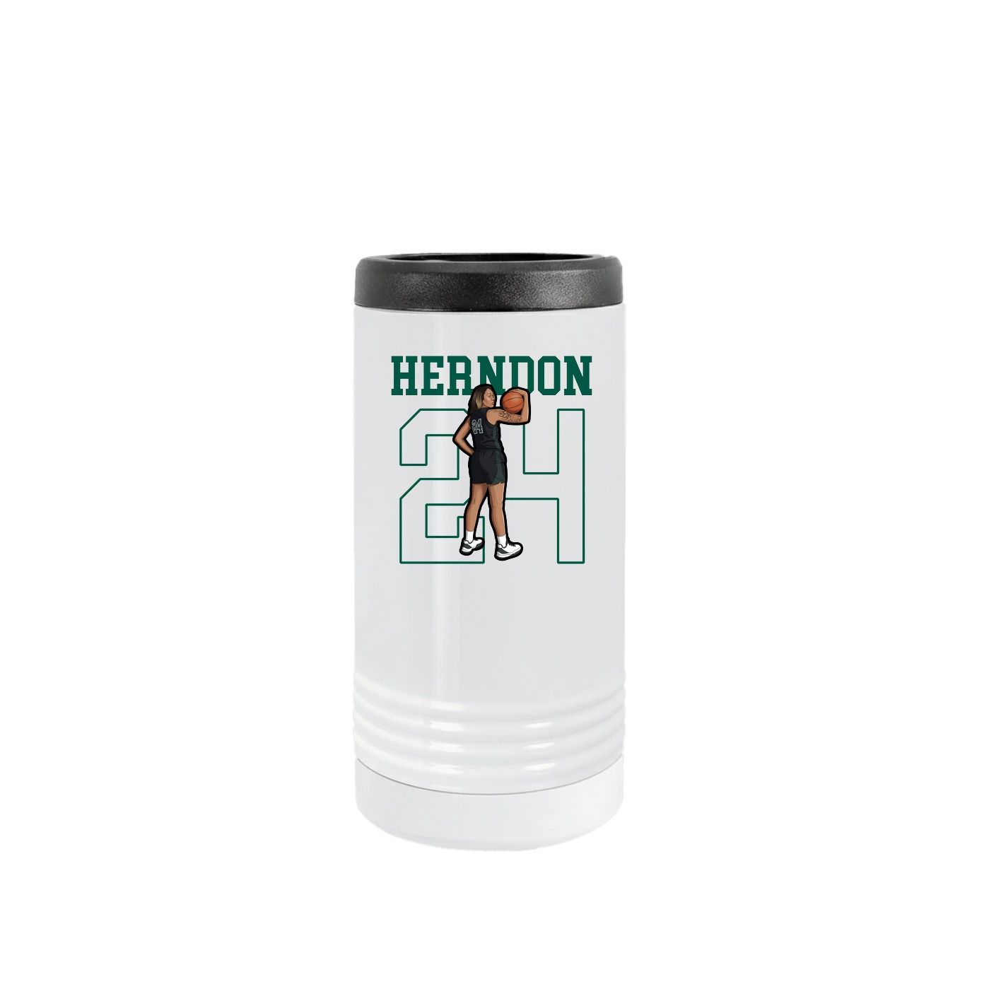 Slim Beverage Holder — Shirsey in White