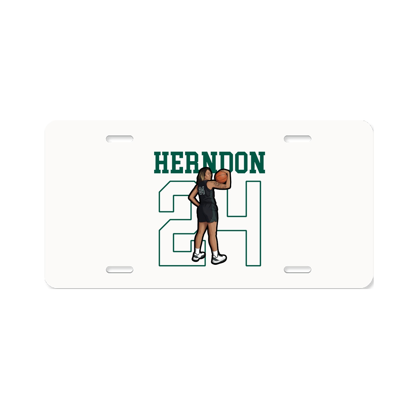 License Plate — Shirsey in Classic