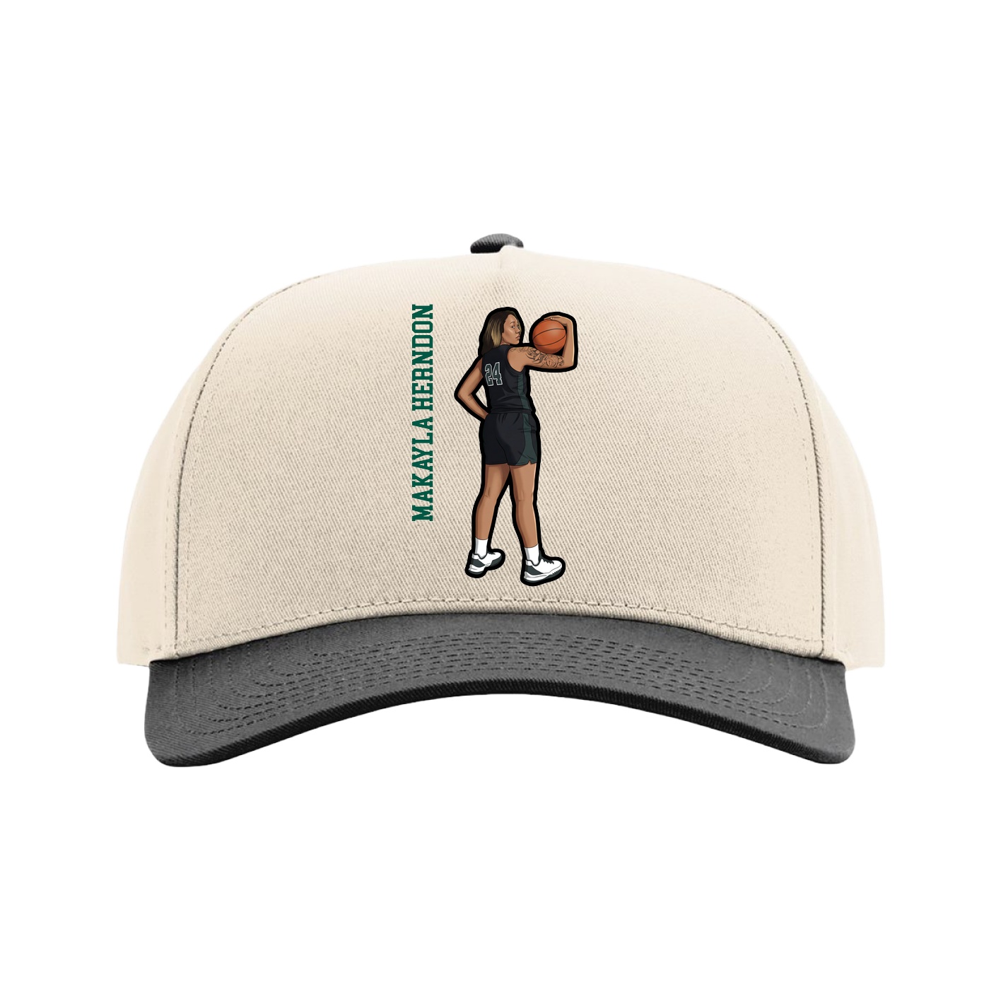 Full Fabric Five-Panel Champ Cap