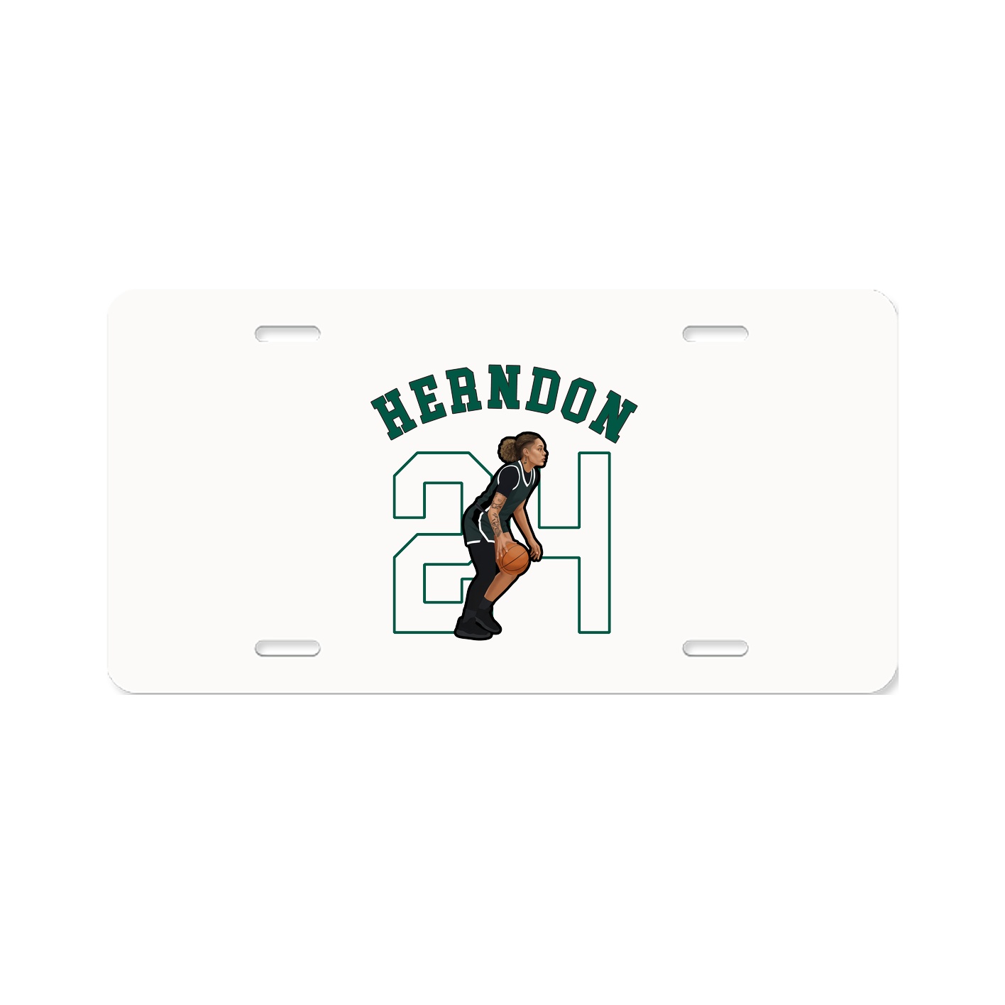 License Plate — Shirsey Arch in Classic