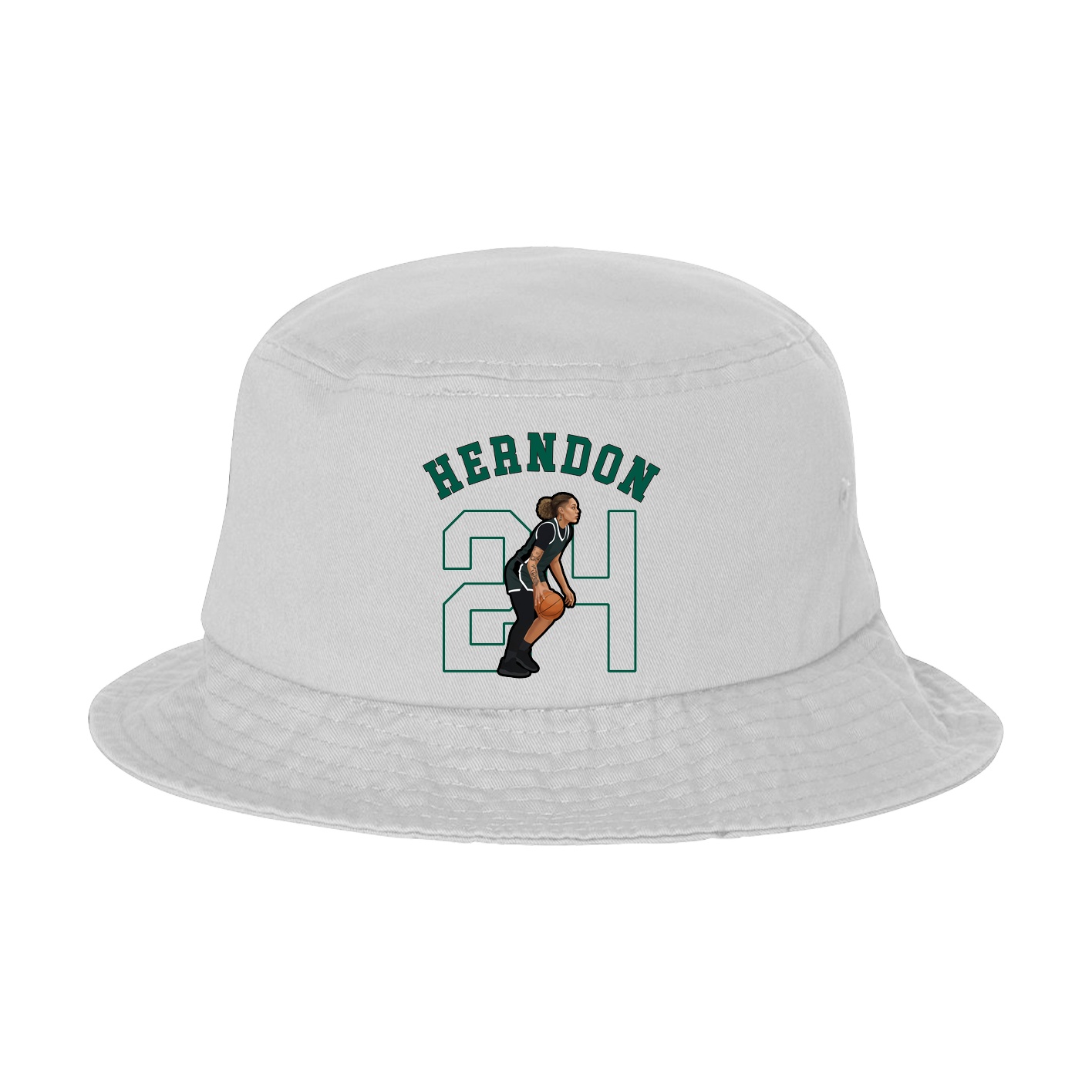 Bucket Cap — Shirsey Arch in White