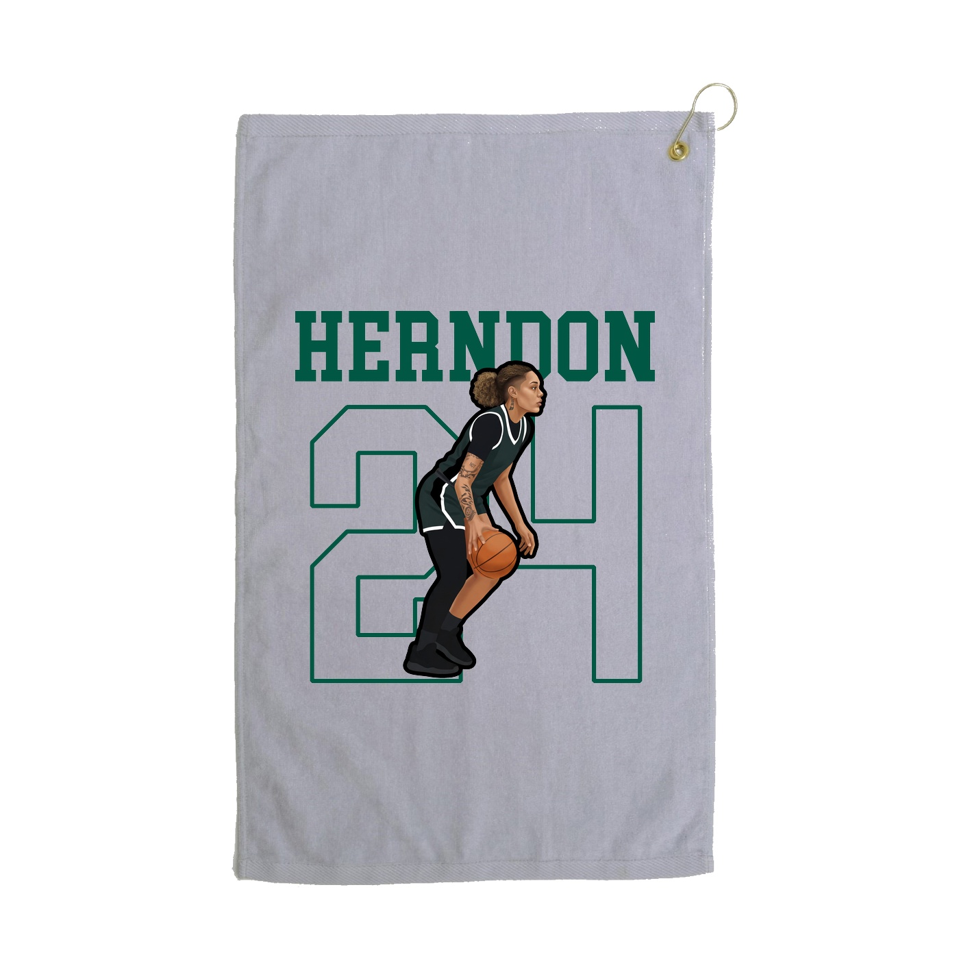 Terry Velour Golf Towel
