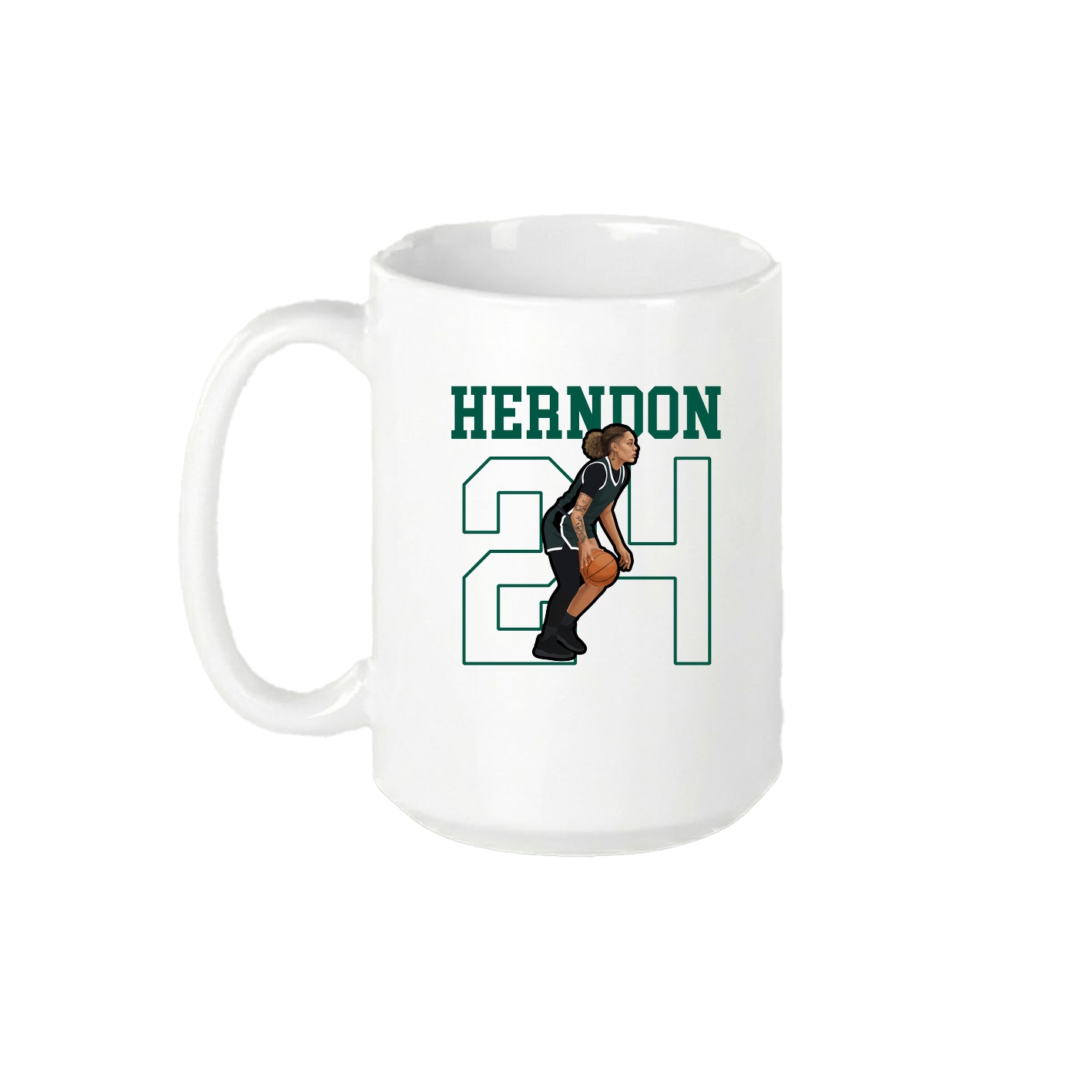 15oz Coffee Mug — Shirsey in White