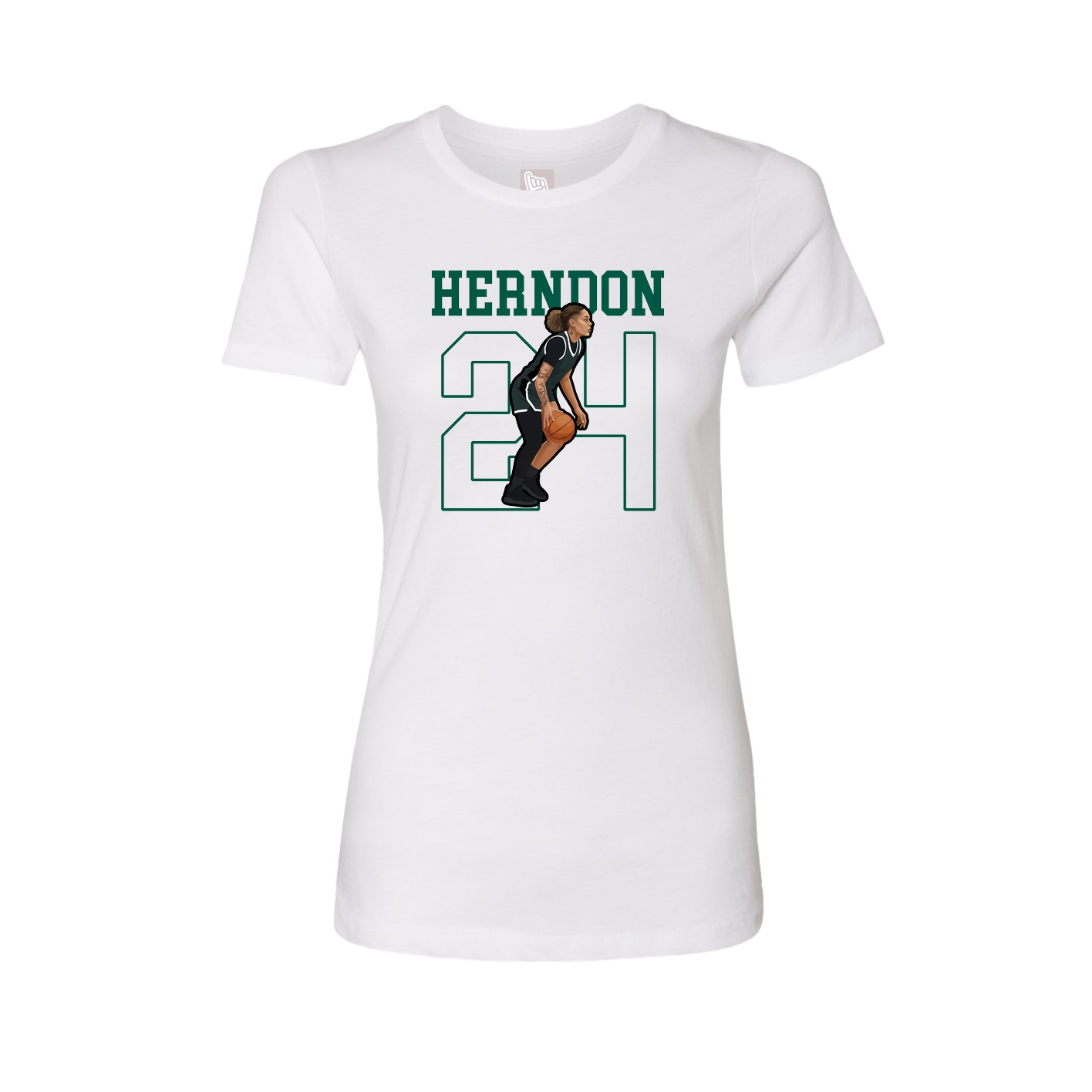 Fitted Women's Tee — Shirsey in White