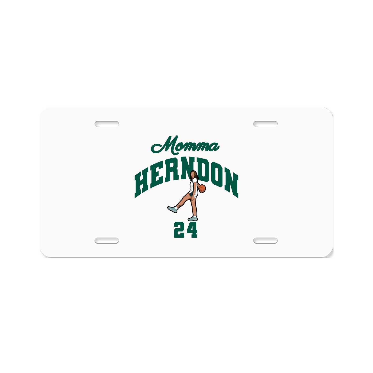 License Plate — Mothers Day Arch in Classic