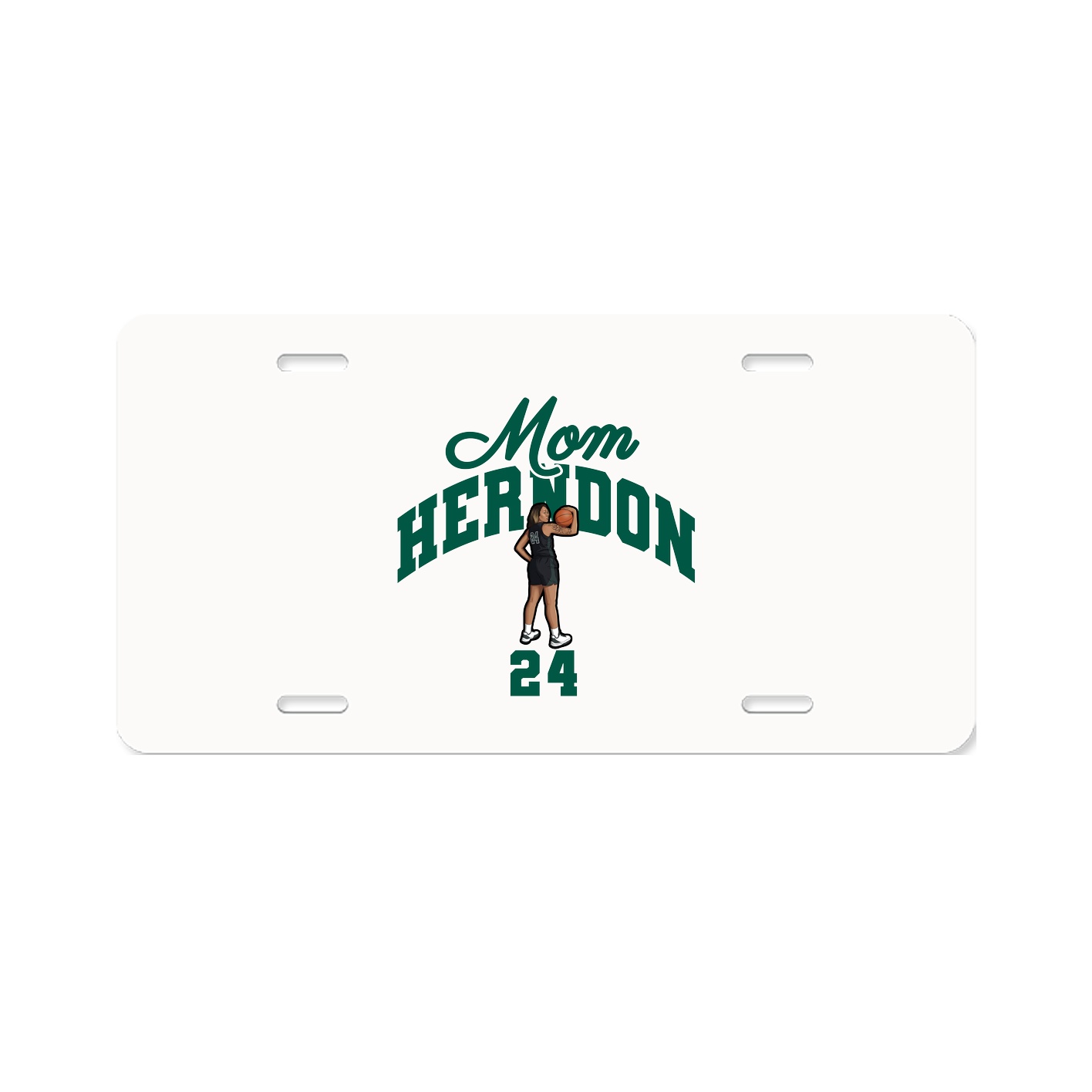 License Plate — Mothers Day Arch in Classic